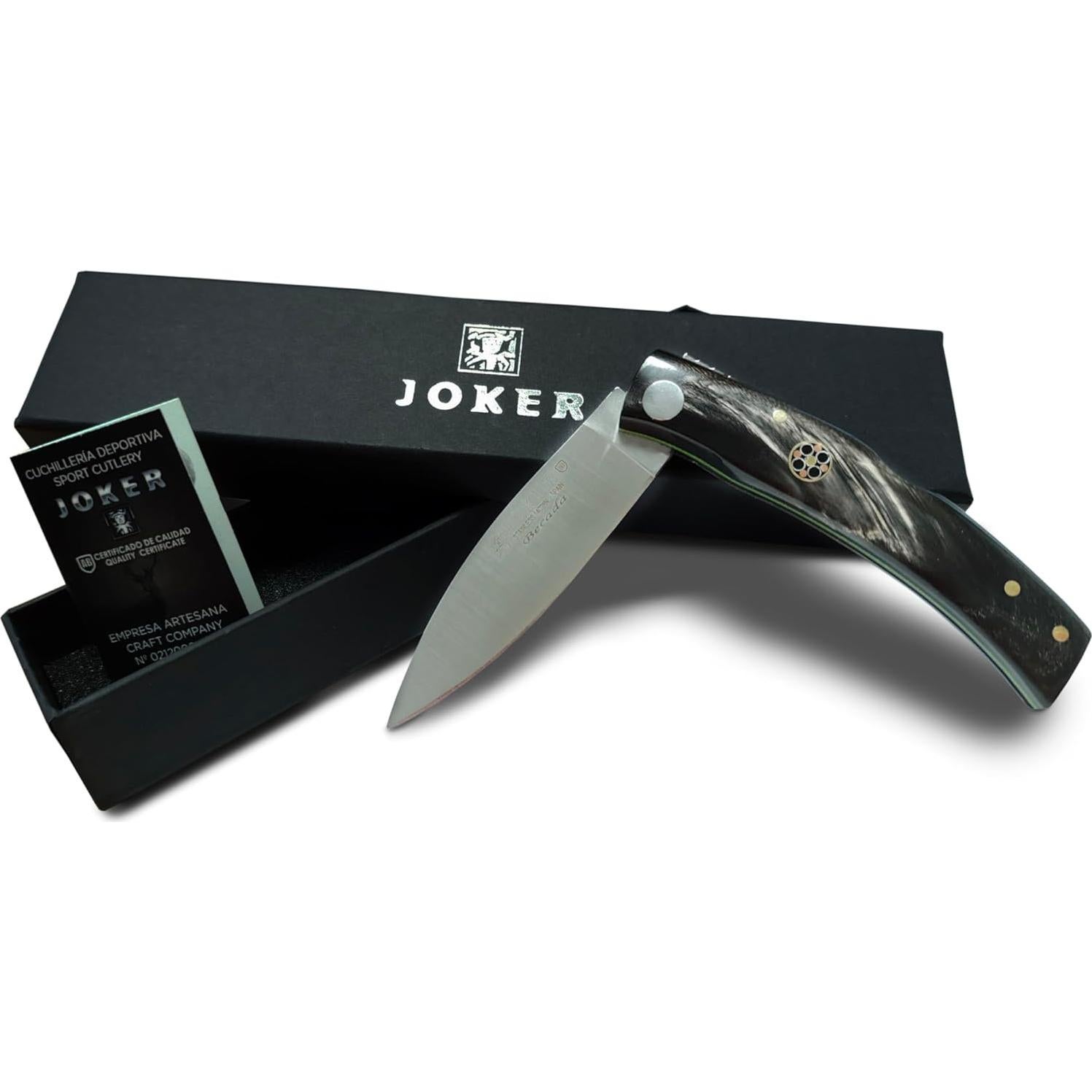 Cuchillo Plegable Joker Becada NF153 Acero Inoxidable 14C28N