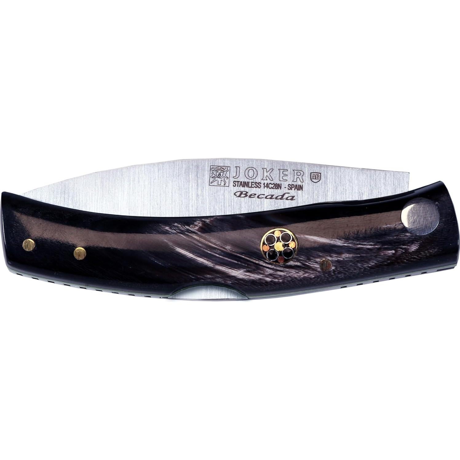 Cuchillo Plegable Joker Becada NF153 Acero Inoxidable 14C28N
