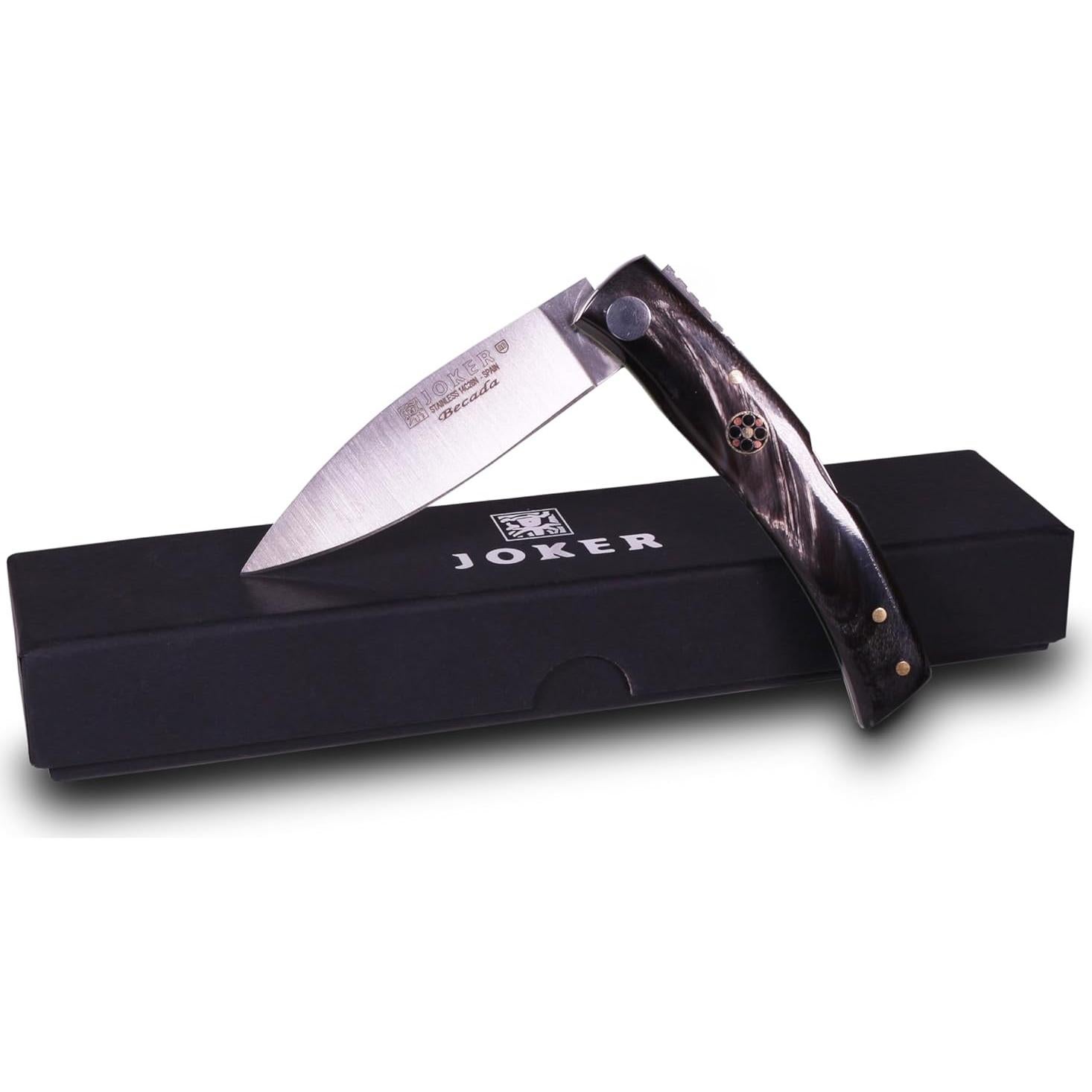 Cuchillo Plegable Joker Becada NF153 Acero Inoxidable 14C28N