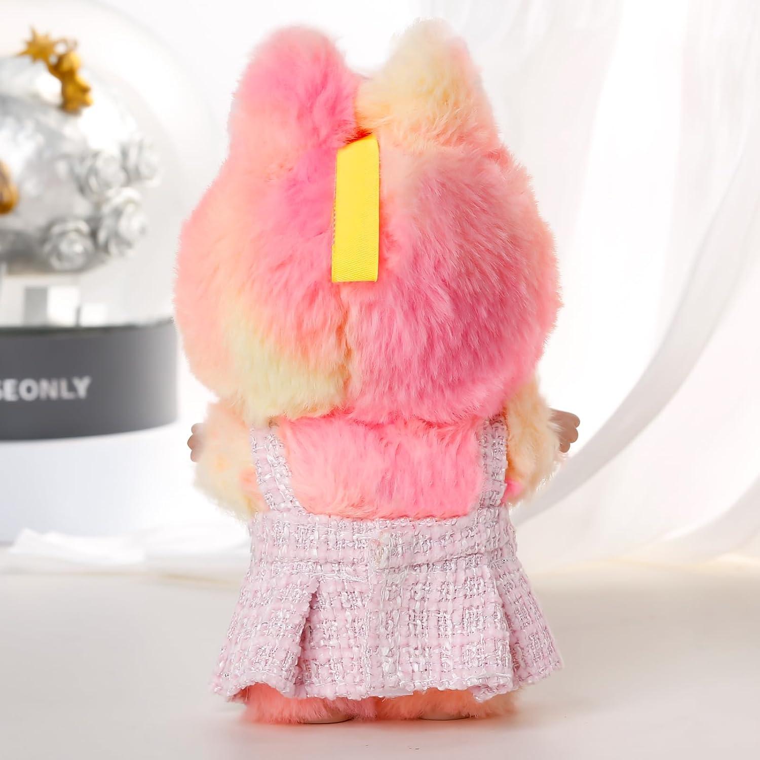 Conjunto de Ropa para Muñecas 17cm GNATE Rosa con Diadema