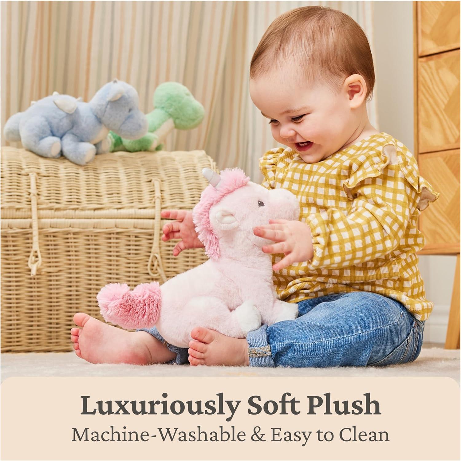 Peluche GUND Alora Unicornio Rosa 25.4 cm para Bebés