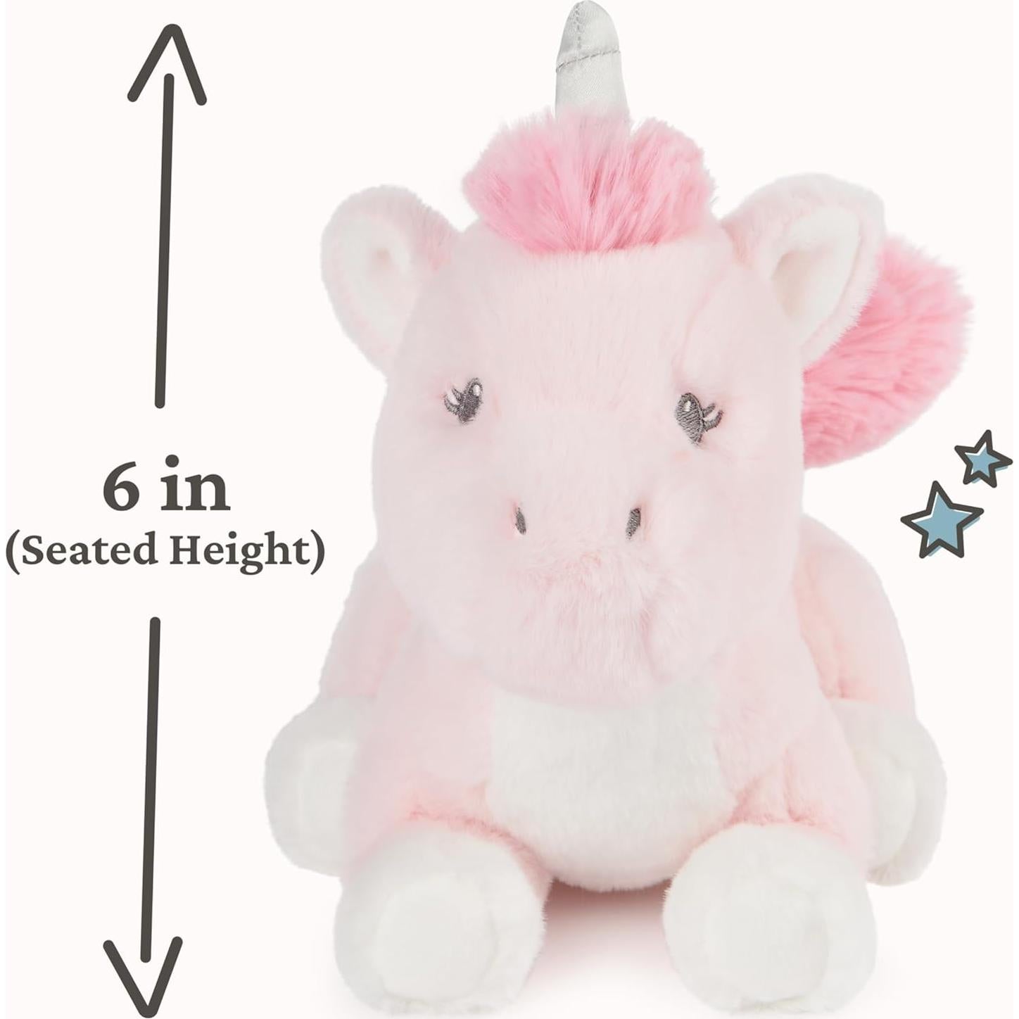 Peluche GUND Alora Unicornio Rosa 25.4 cm para Bebés