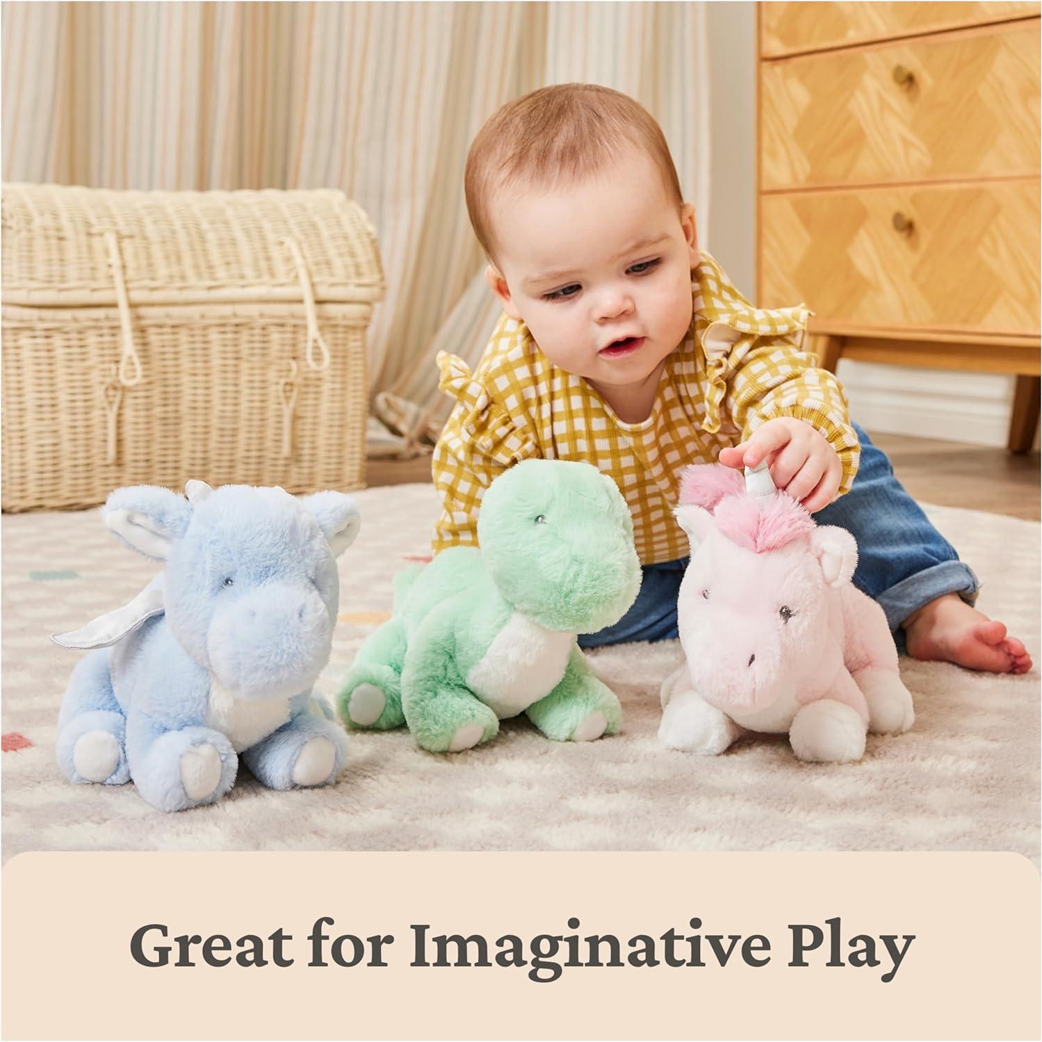 Peluche GUND Alora Unicornio Rosa 25.4 cm para Bebés