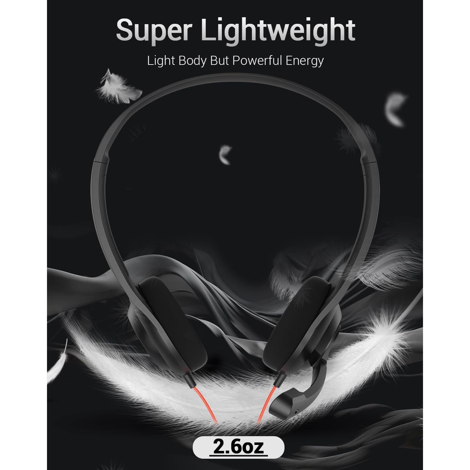 Auricular NUBWO HW02 USB y 3.5mm, Ligero y Cómodo para Llamadas