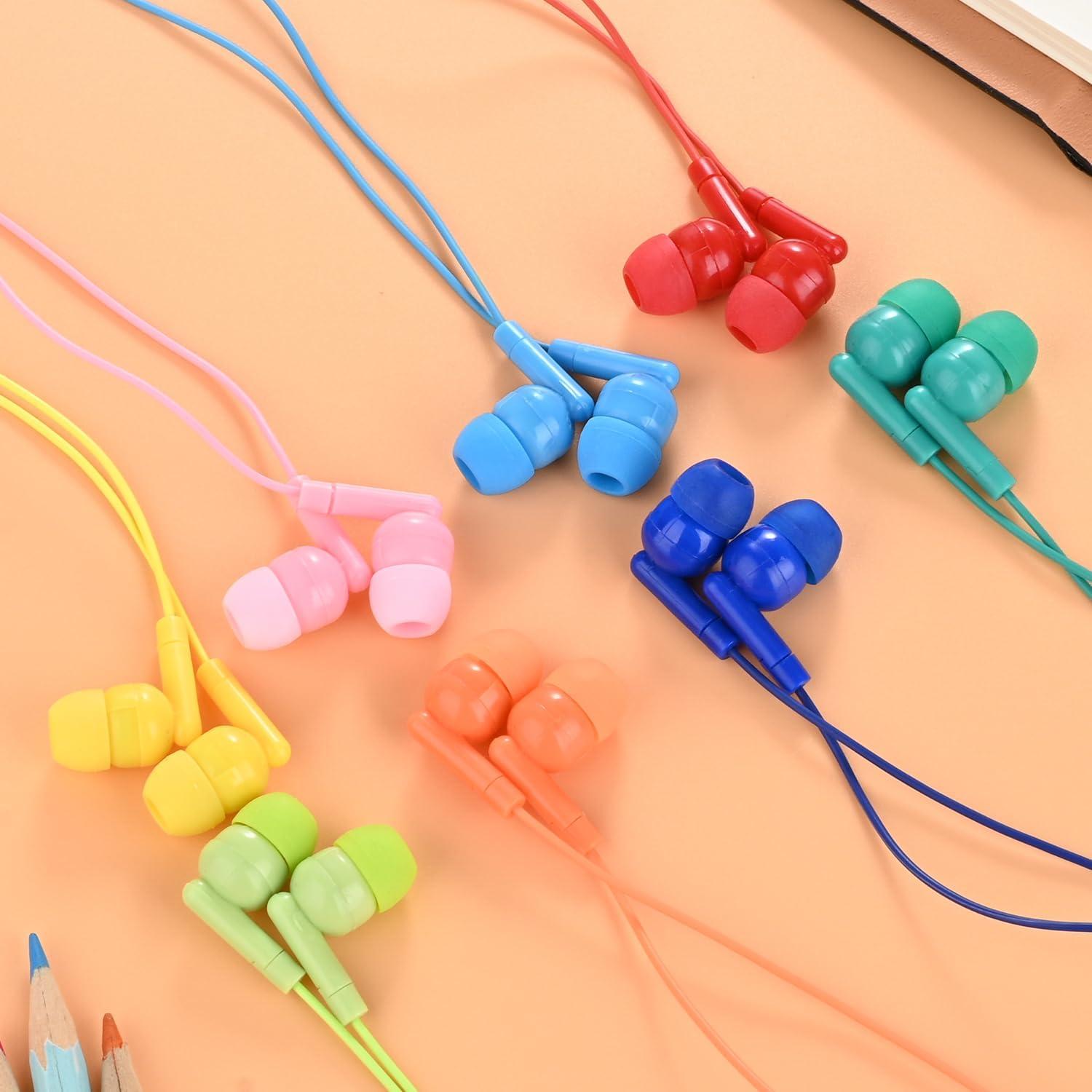 Paquete de 30 Auriculares XOSDA Multicolores para Niños