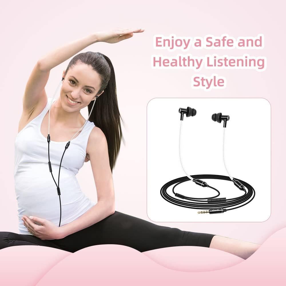 Auriculares Ibrain Air Tube In Ear con Micrófono - Negro