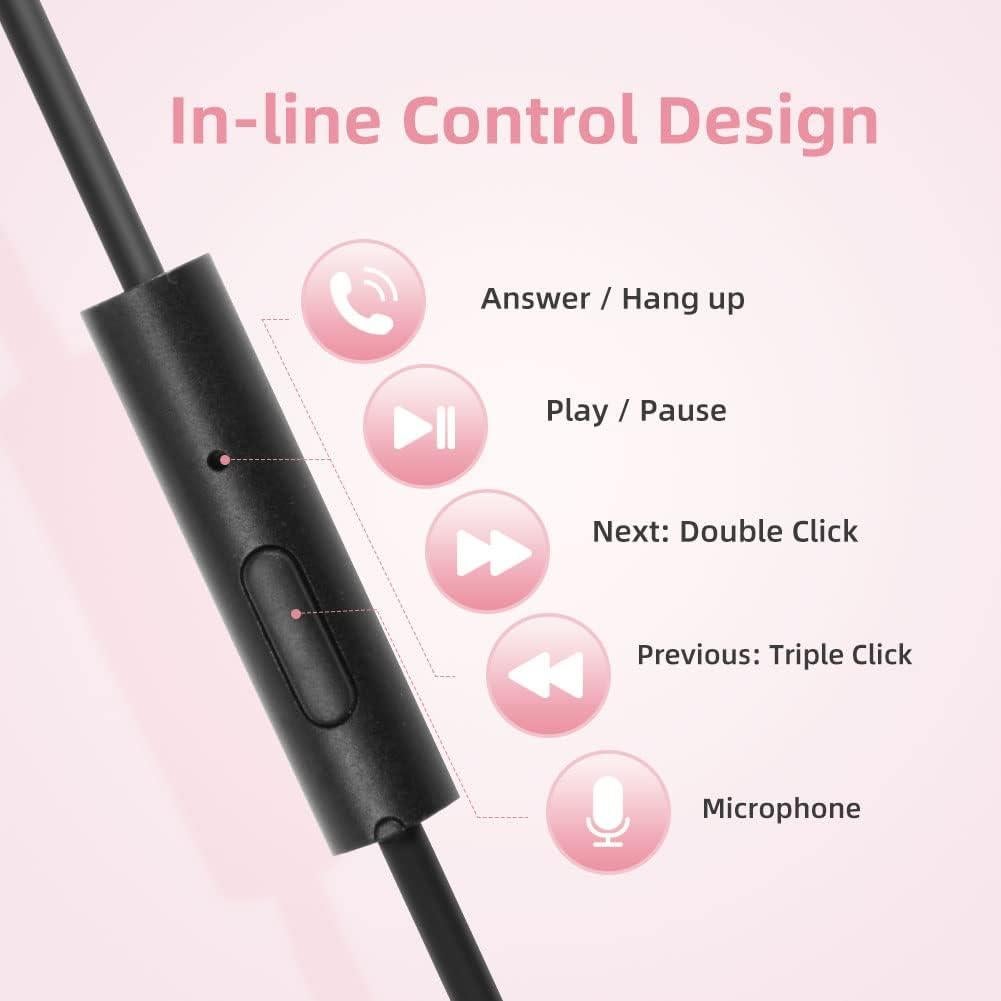 Auriculares Ibrain Air Tube In Ear con Micrófono - Negro