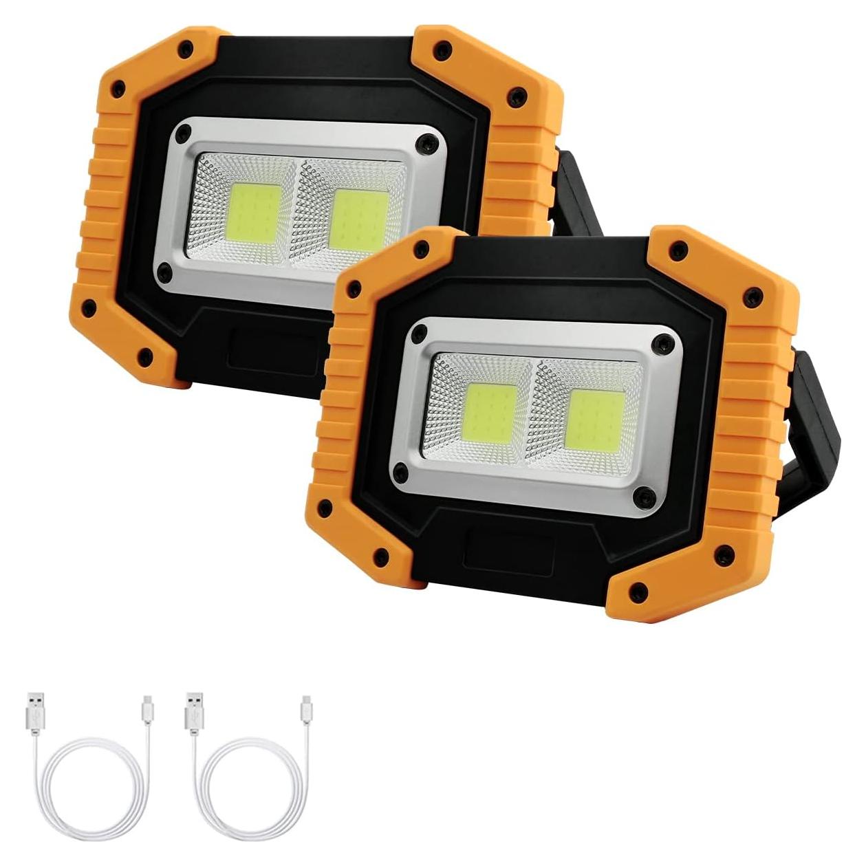 Luz de Trabajo LED Tekstap 30W 2000LM Recargable IP65