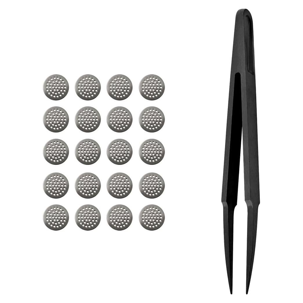 Malla de acero inoxidable 304 para auriculares 4.0mm - 10 pares