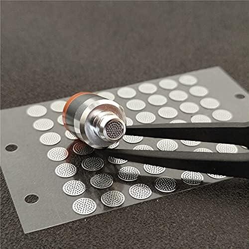 Malla de acero inoxidable 304 para auriculares 4.0mm - 10 pares