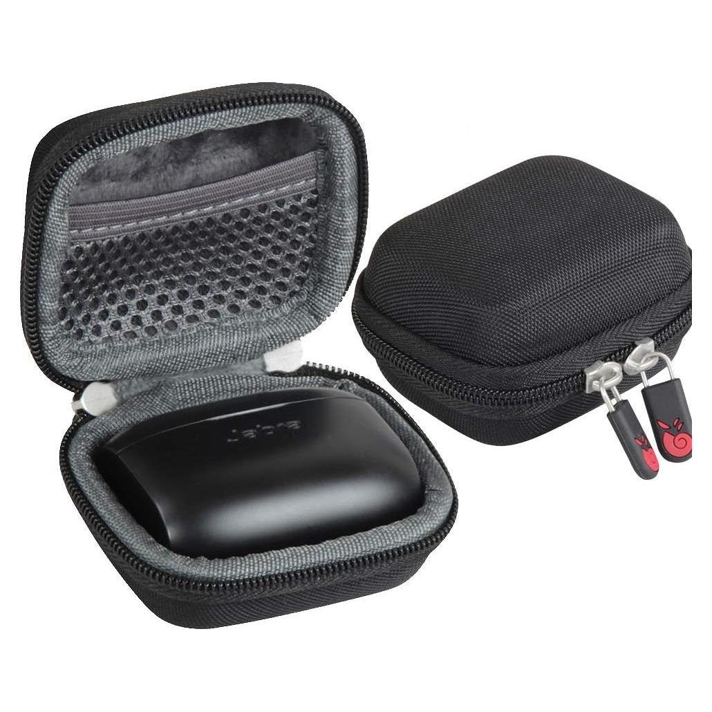Funda de Viaje Hermitshell para Jabra Elite 65t/75t - Negro