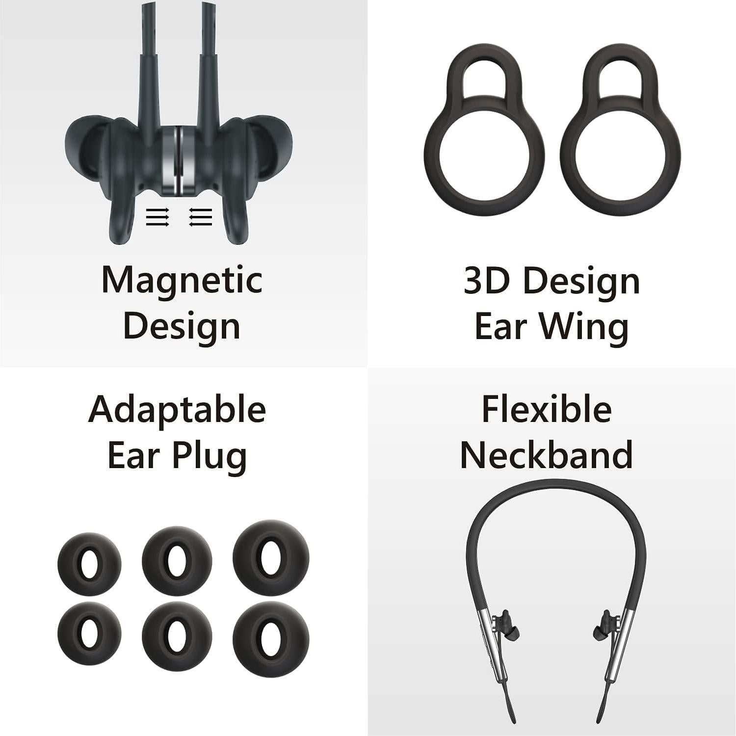 Auriculares Inalámbricos Prosonic N10 con Banda Cuello IPX5