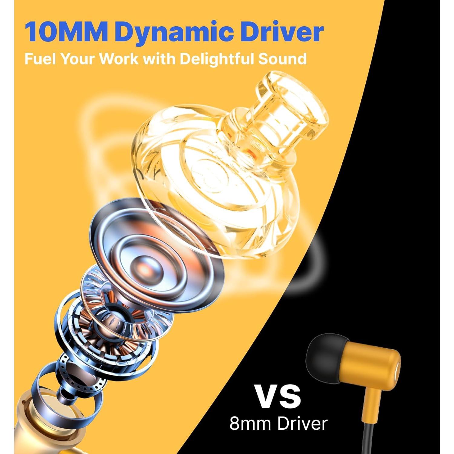 Auriculares Bluetooth Hmusic H23Pro Diadema IPX7 80h Batería