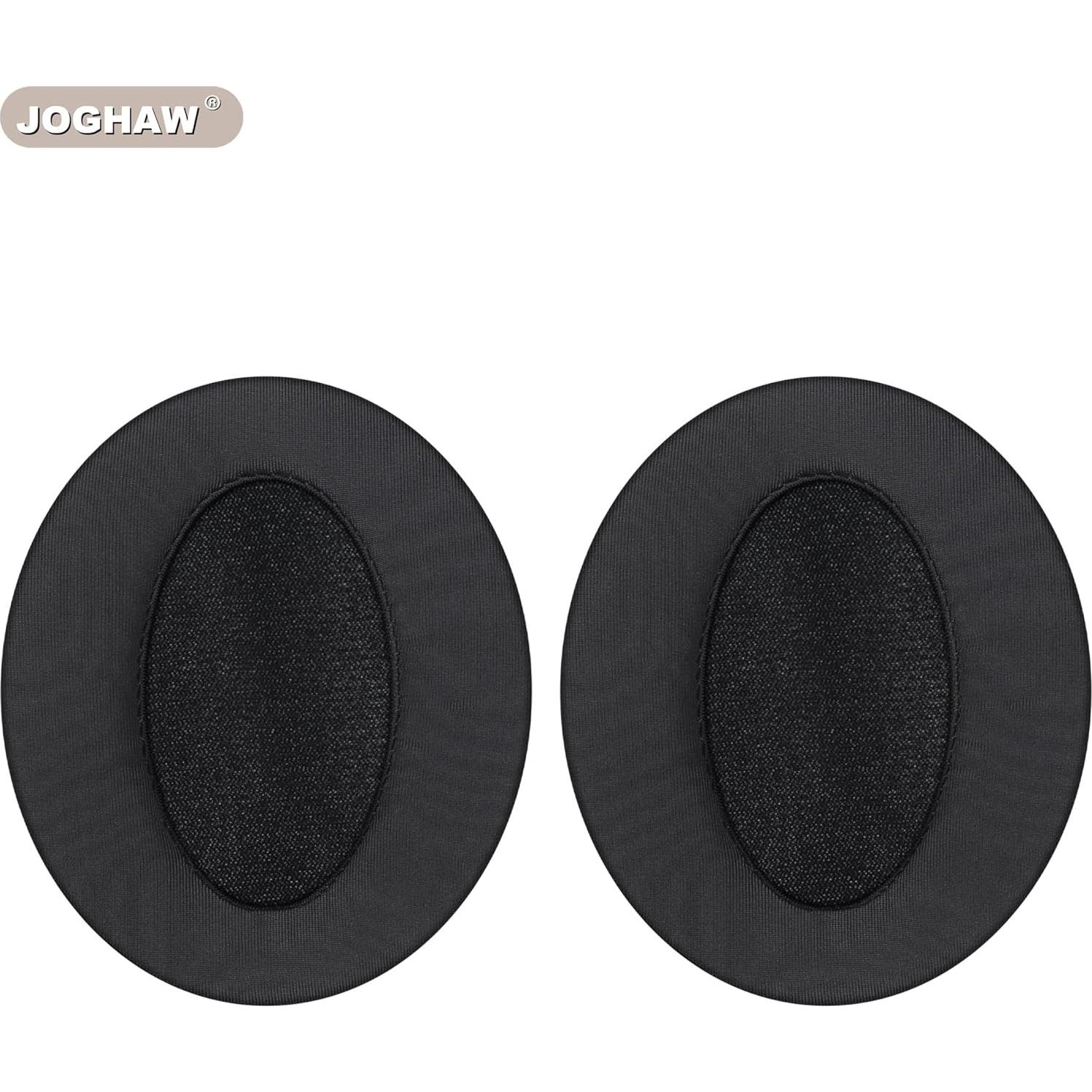 Almohadillas de Reemplazo Joghaw para Auriculares Sennheiser HD4.30/HD350BT - Tela de Seda Fría, Espuma de Memoria