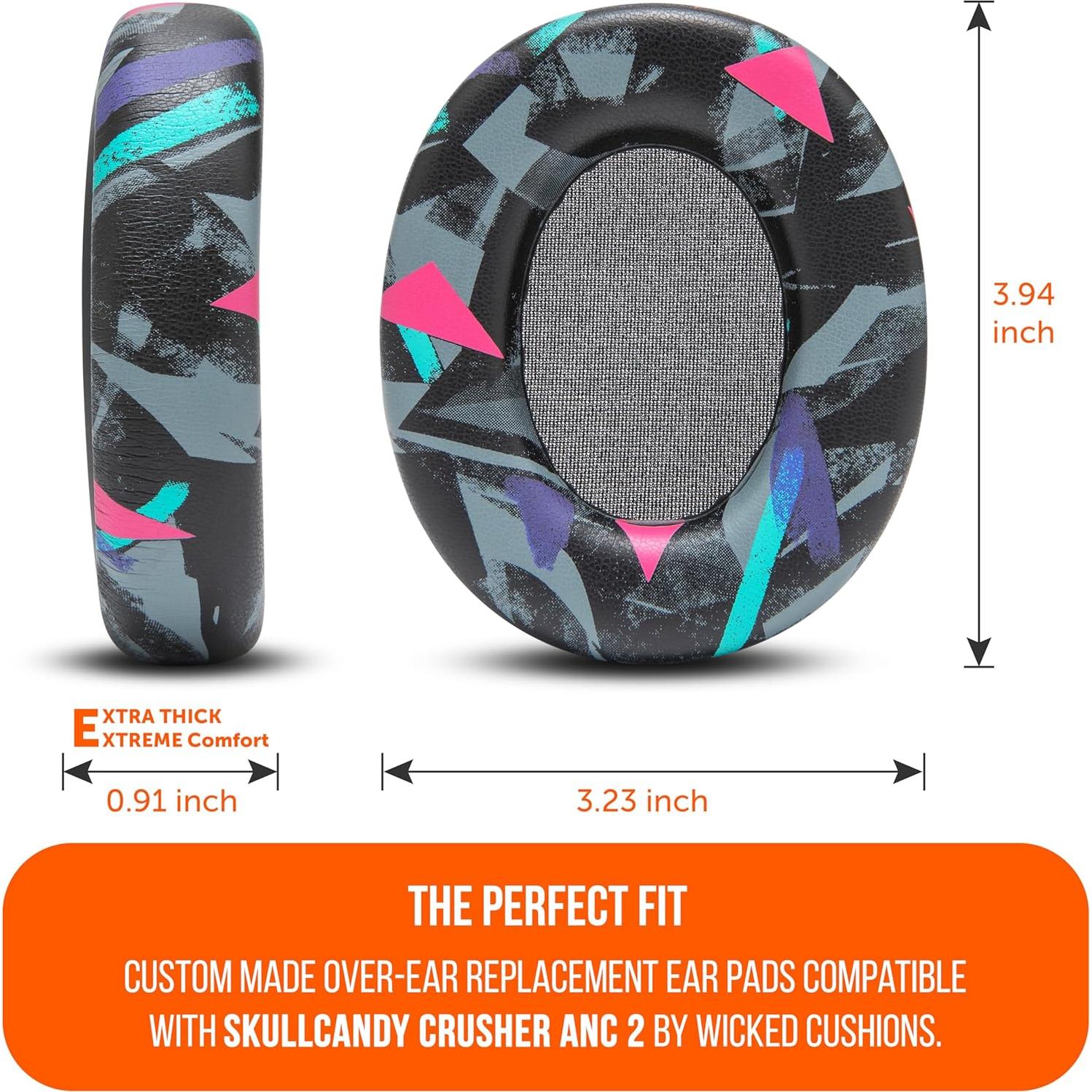 Almohadillas de Reemplazo Skullcandy Crusher ANC 2 - Wicked Cushions