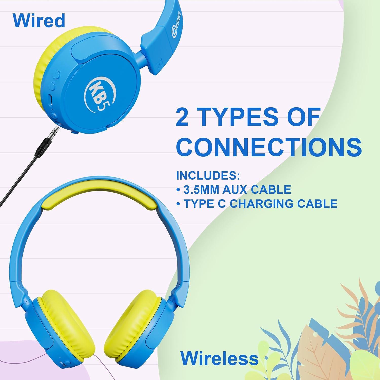 Auriculares Inalámbricos Contixo KB-5 para Niños - 85dB