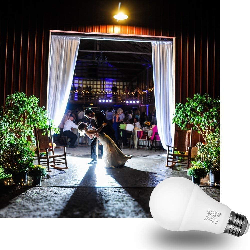 Bombilla Vgogfly Dusk a Dawn Blanca Cálida E26 1 Cuenta