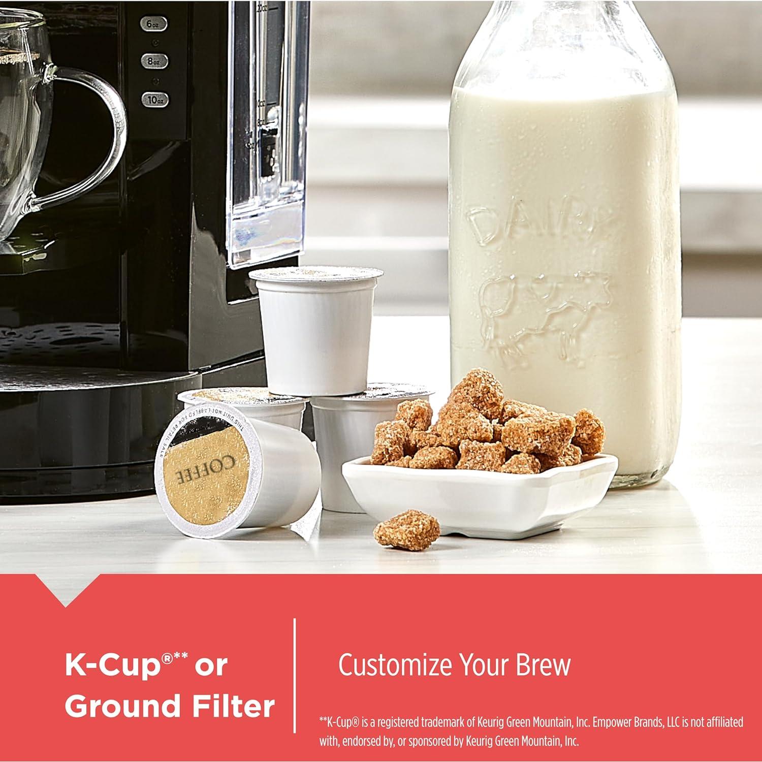 Cafetera Individual K-Cup BLACK+DECKER 1.48L Automática