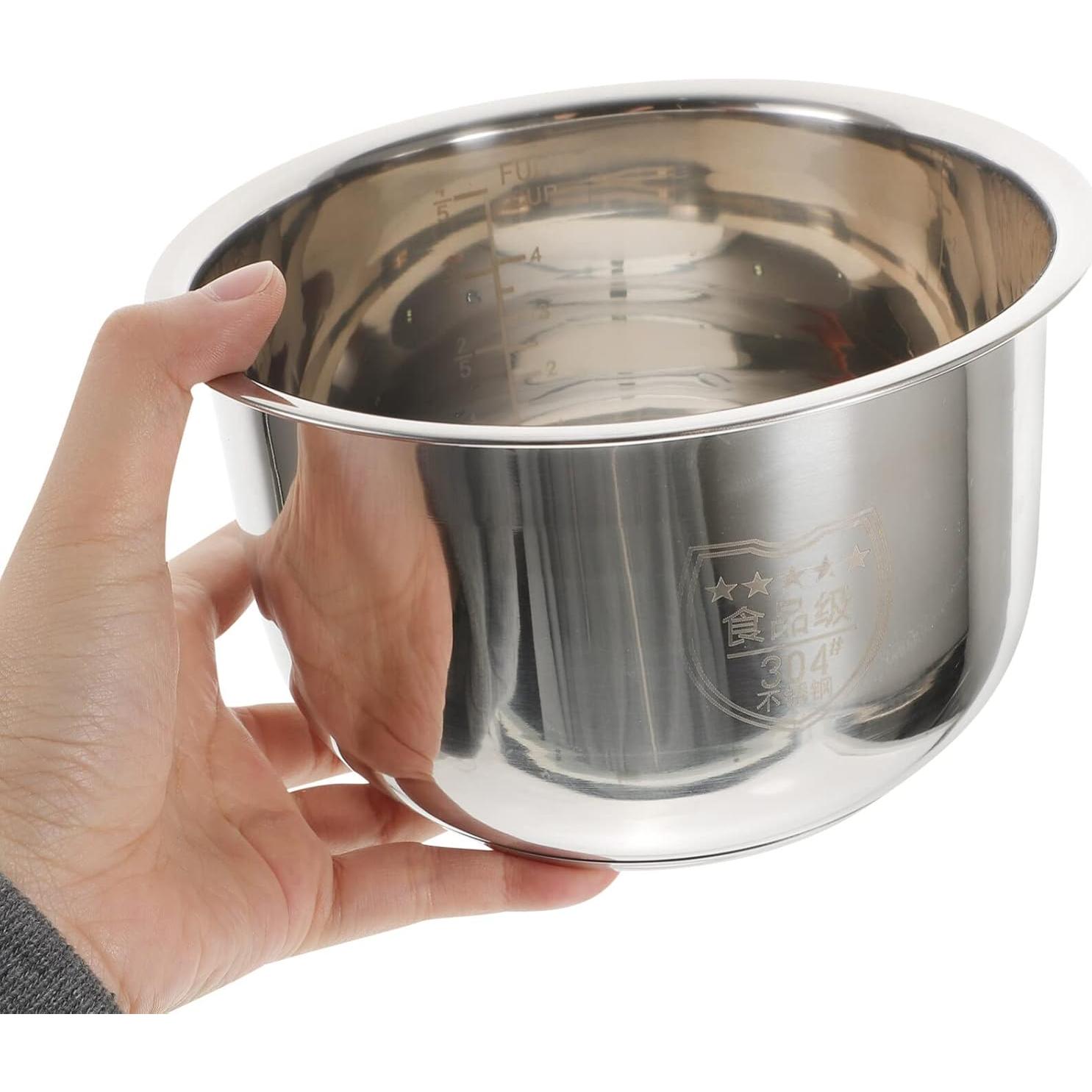 Olla Interna de Cocción 2L UPKOCH Acero Inoxidable