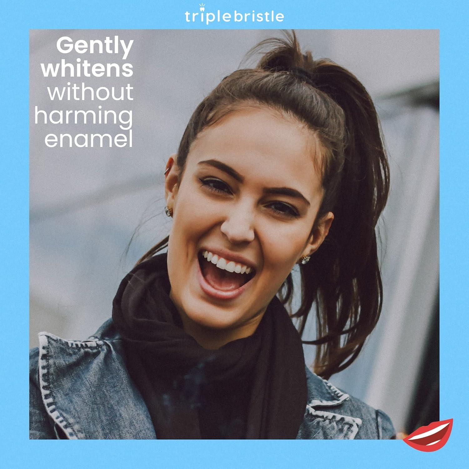 Tiras Blanqueadoras Triple Bristle para Dientes Sensibles - 14 Unidades