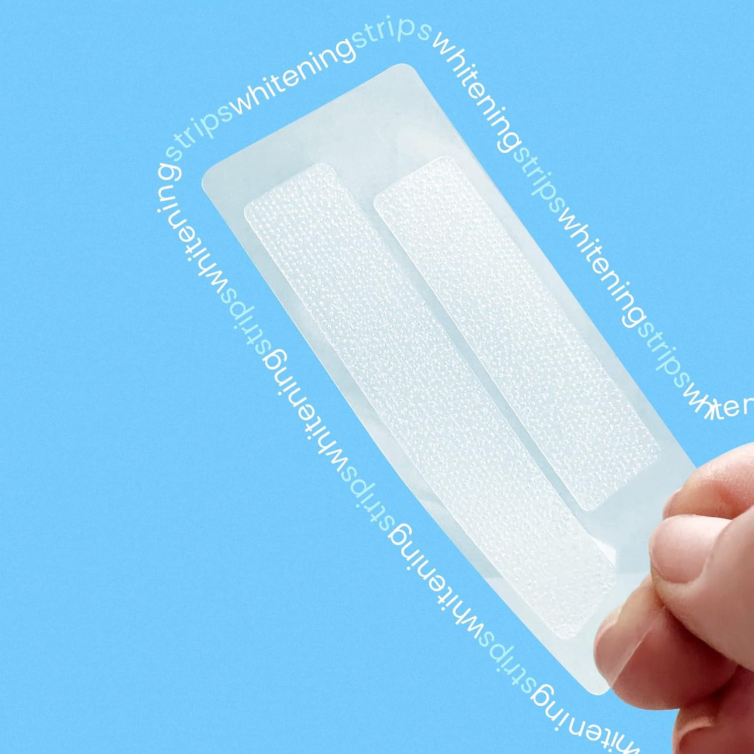 Tiras Blanqueadoras Triple Bristle para Dientes Sensibles - 14 Unidades