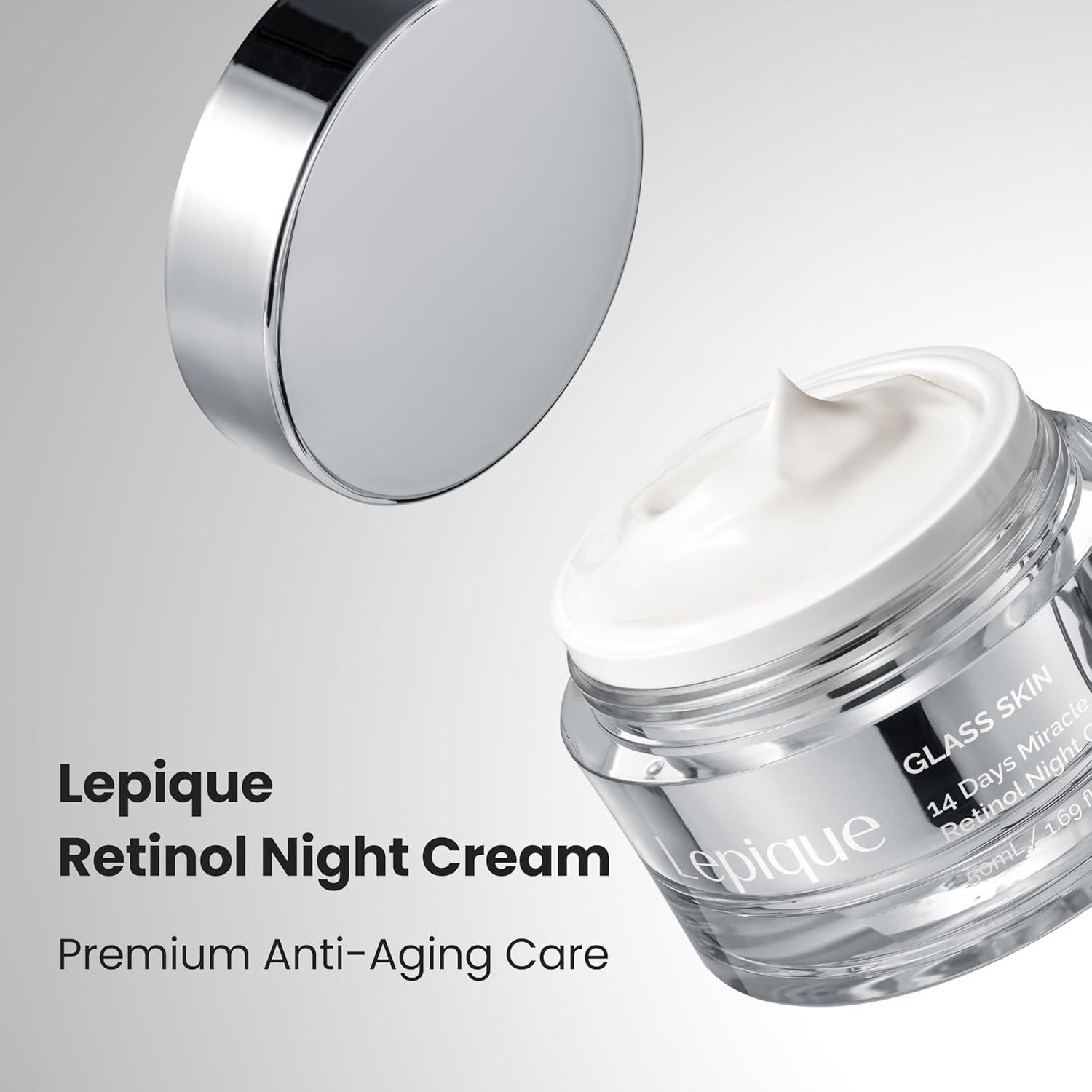 Crema Nocturna Antienvejecimiento Ecoment 48g - Retinol, Colágeno, Ácido Hialurónico