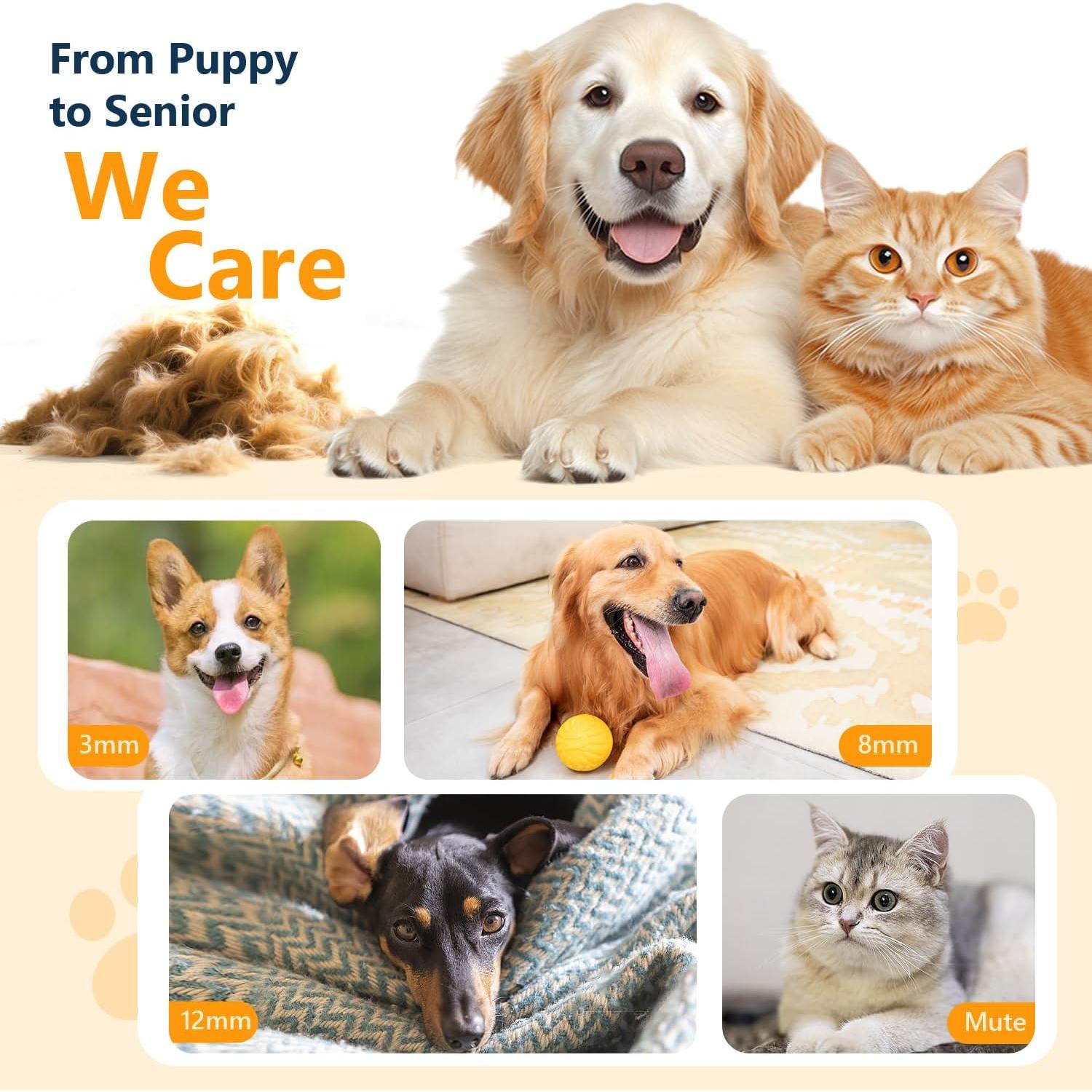 Cortadora Inalámbrica de Perros ZelingHTL G7 Titanio 55dB