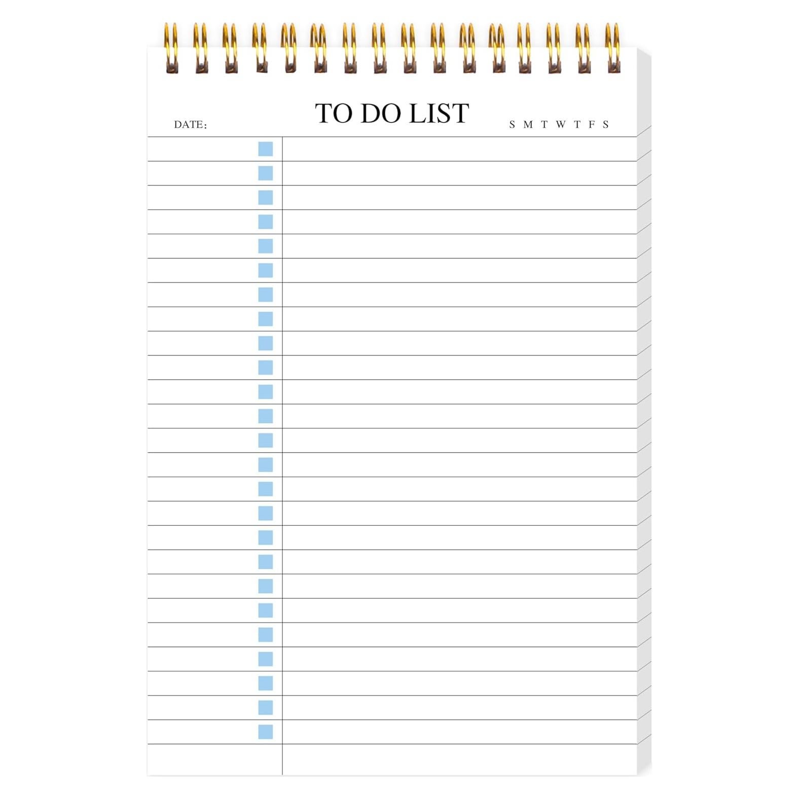 Bloc de Notas A5 KAICN Impermeable Azul 52 Hojas