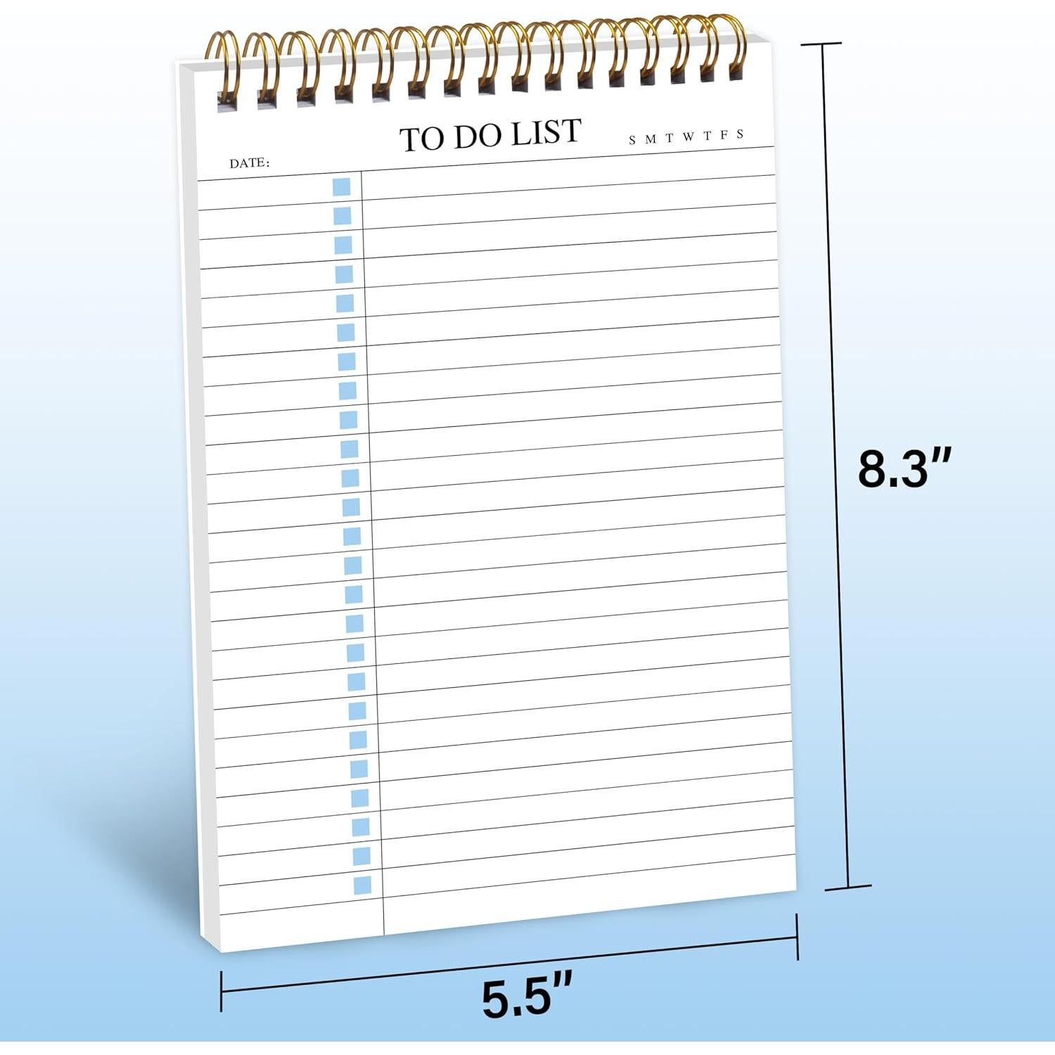 Bloc de Notas A5 KAICN Impermeable Azul 52 Hojas