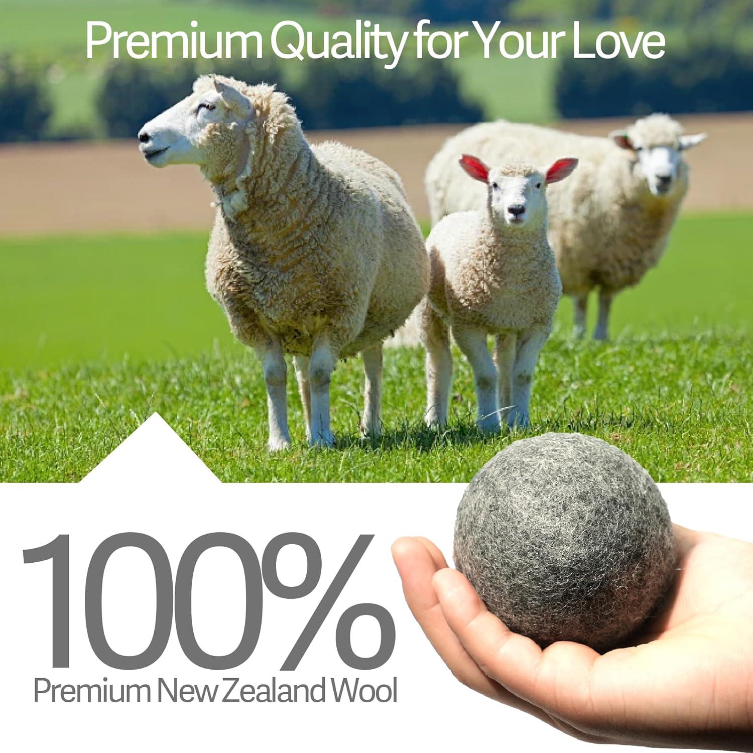 Bolas de Secado de Lana Reutilizables 6 Pcs - Antiestáticas