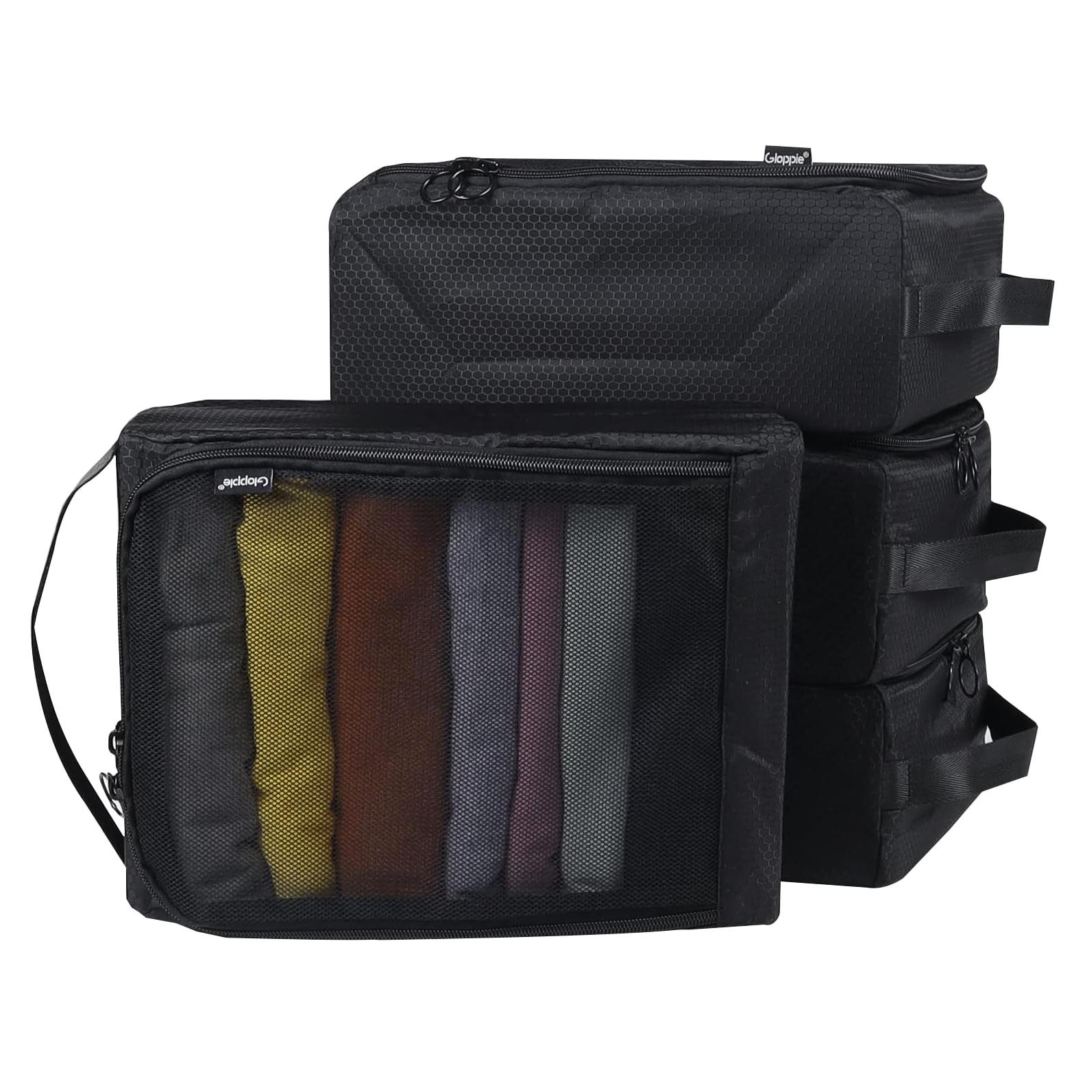 Cubos de Empaque Gloppie 4 Pack - Organizadores de Viaje