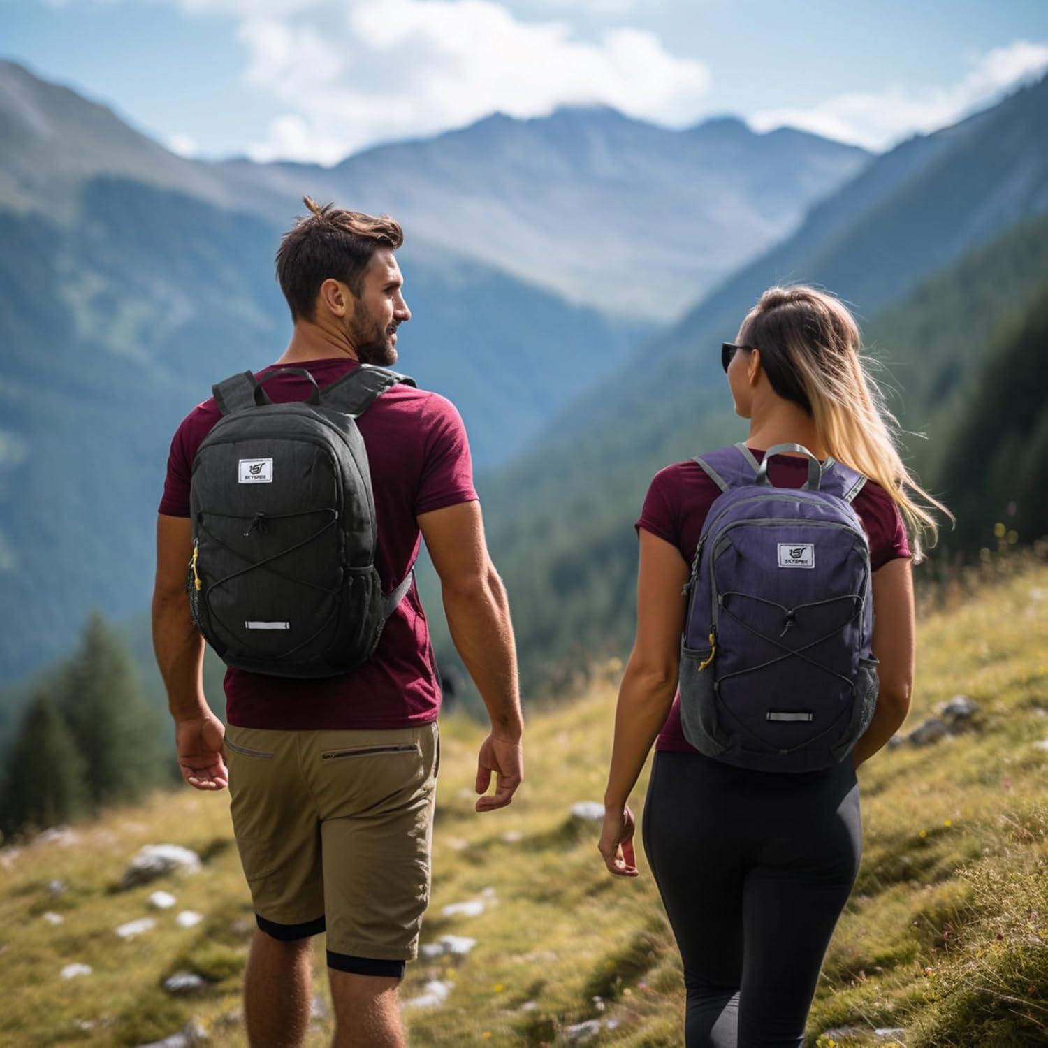 Mochila de Senderismo Plegable SKYSPER 12L Ligera Unisex