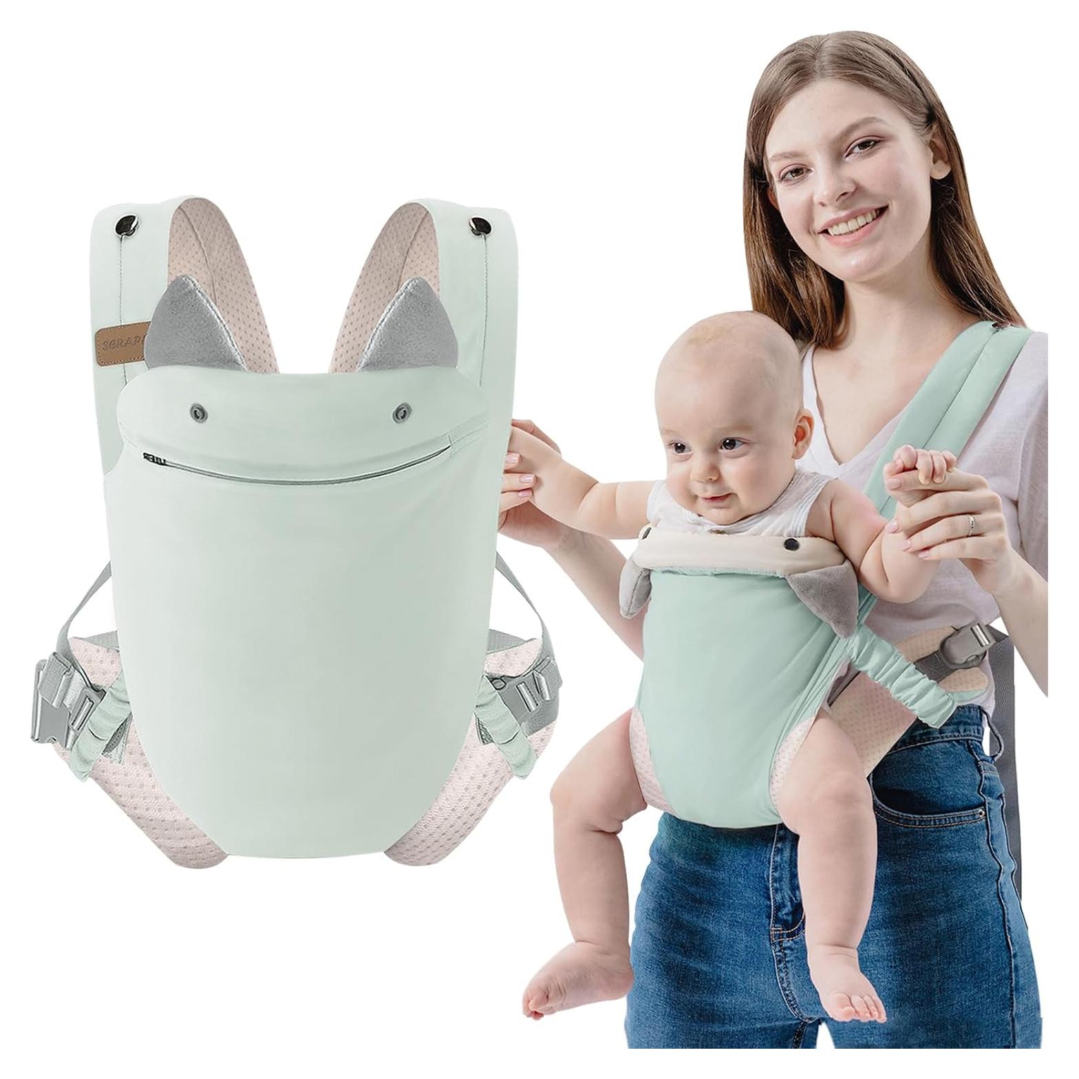 Portabebés Ergonómico SERAPHY Azul para 3-36 Meses