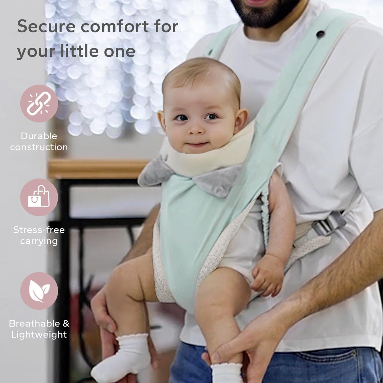 Portabebés Ergonómico SERAPHY Azul para 3-36 Meses