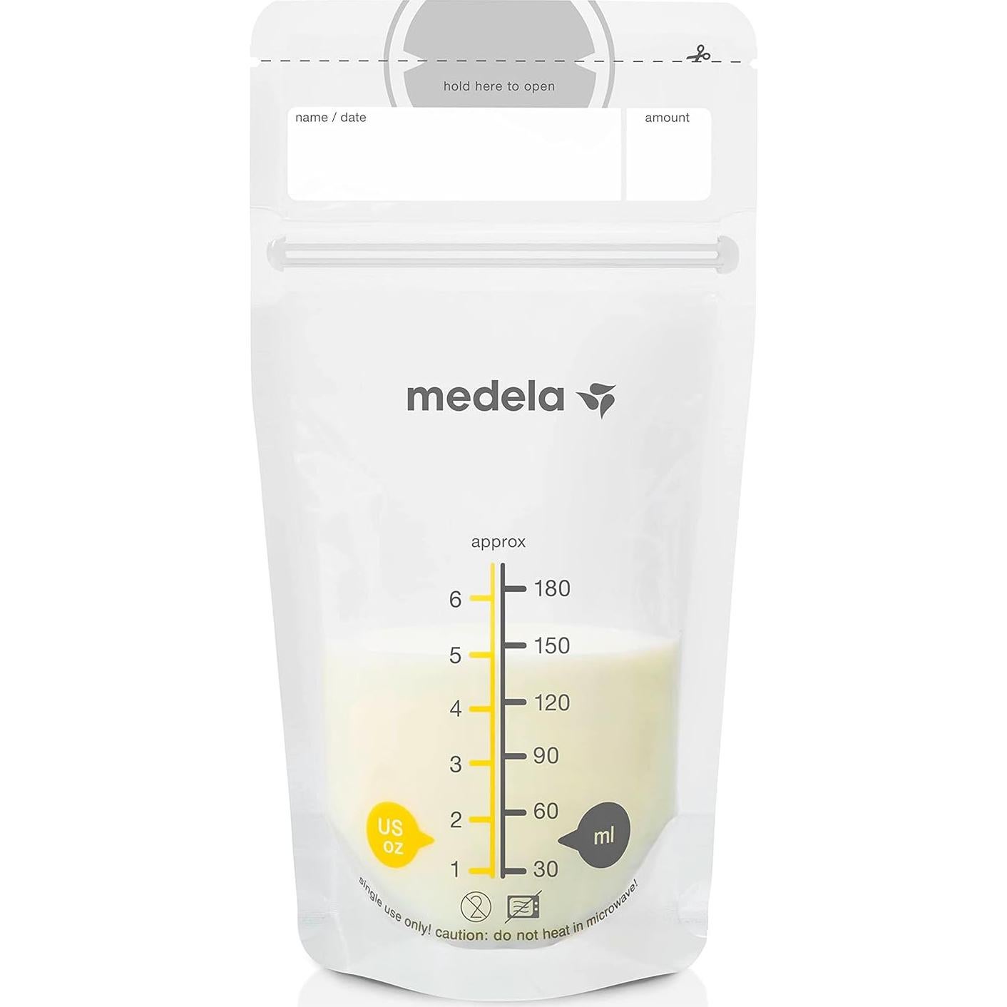 Tazas Manos Libres Medela + Bolsas Almacenamiento Leche 100ml