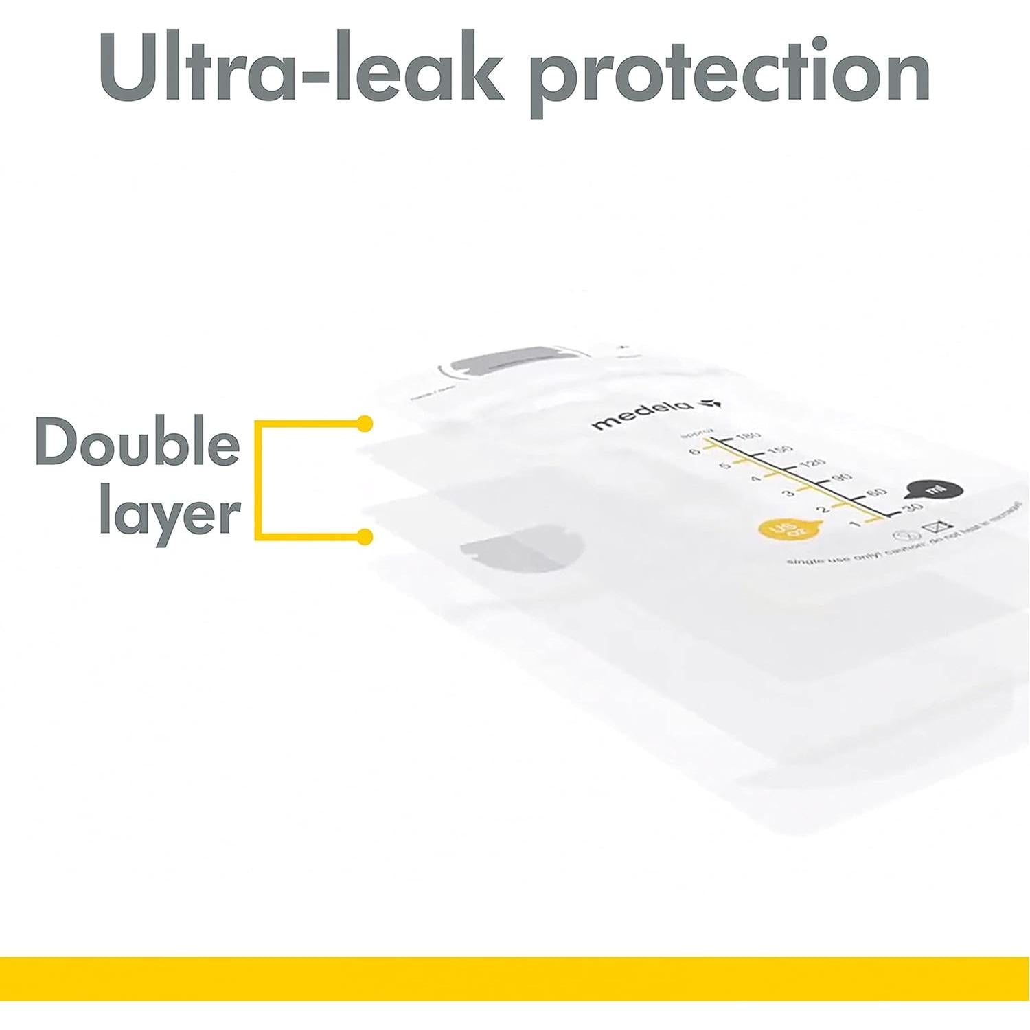 Tazas Manos Libres Medela + Bolsas Almacenamiento Leche 100ml