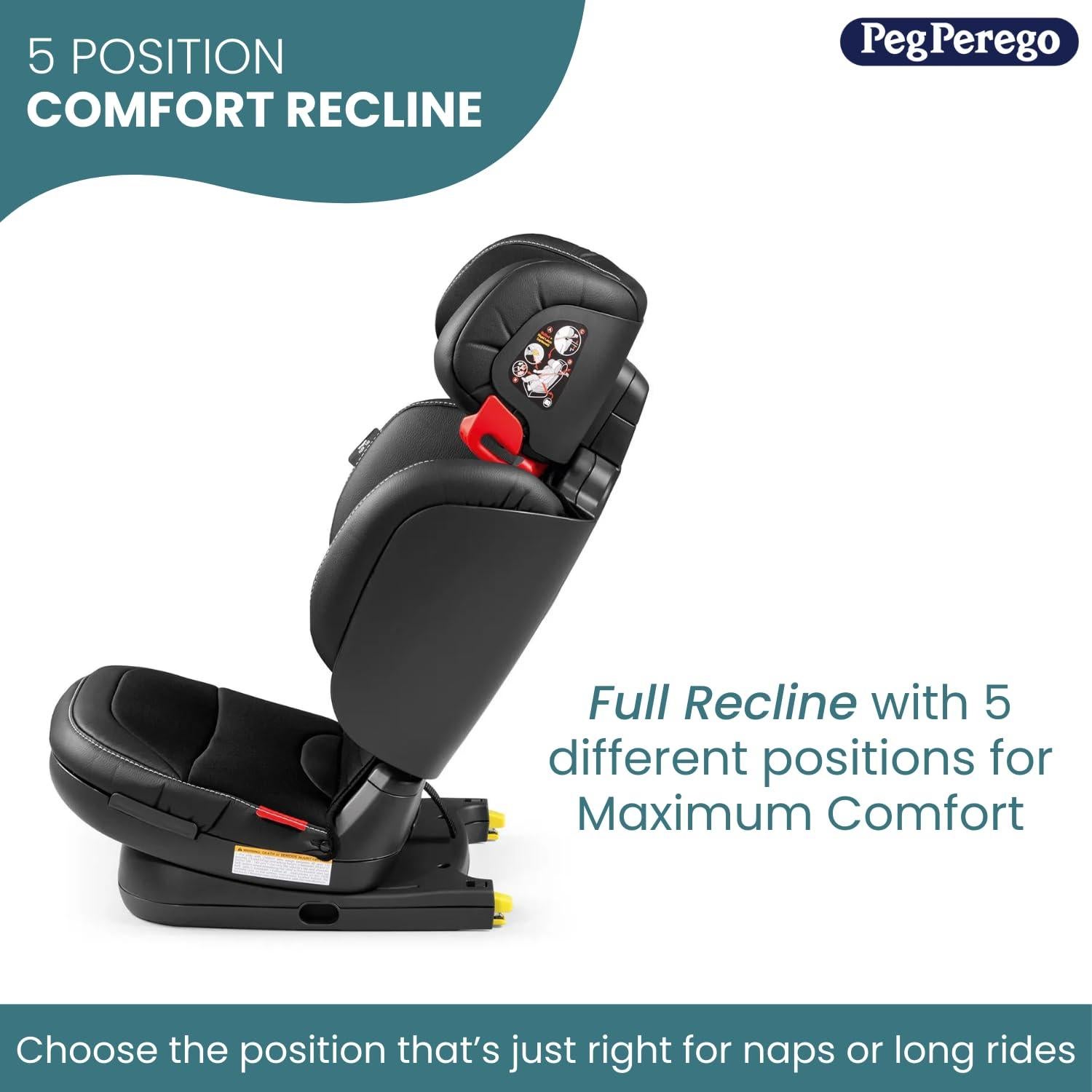 Booster Peg Perego Viaggio Flex 120 Astral, 4D Ajuste Total