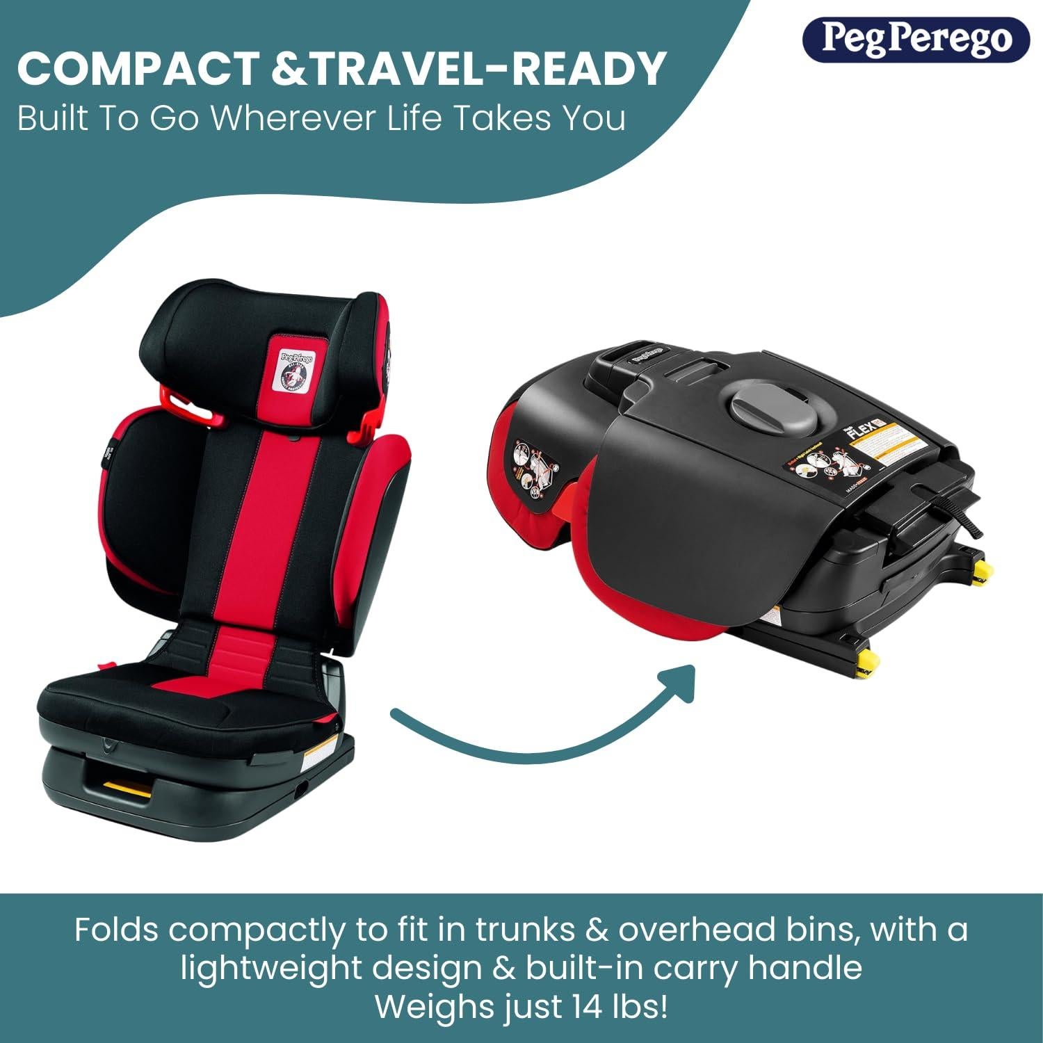 Booster Peg Perego Viaggio Flex 120 Astral, 4D Ajuste Total