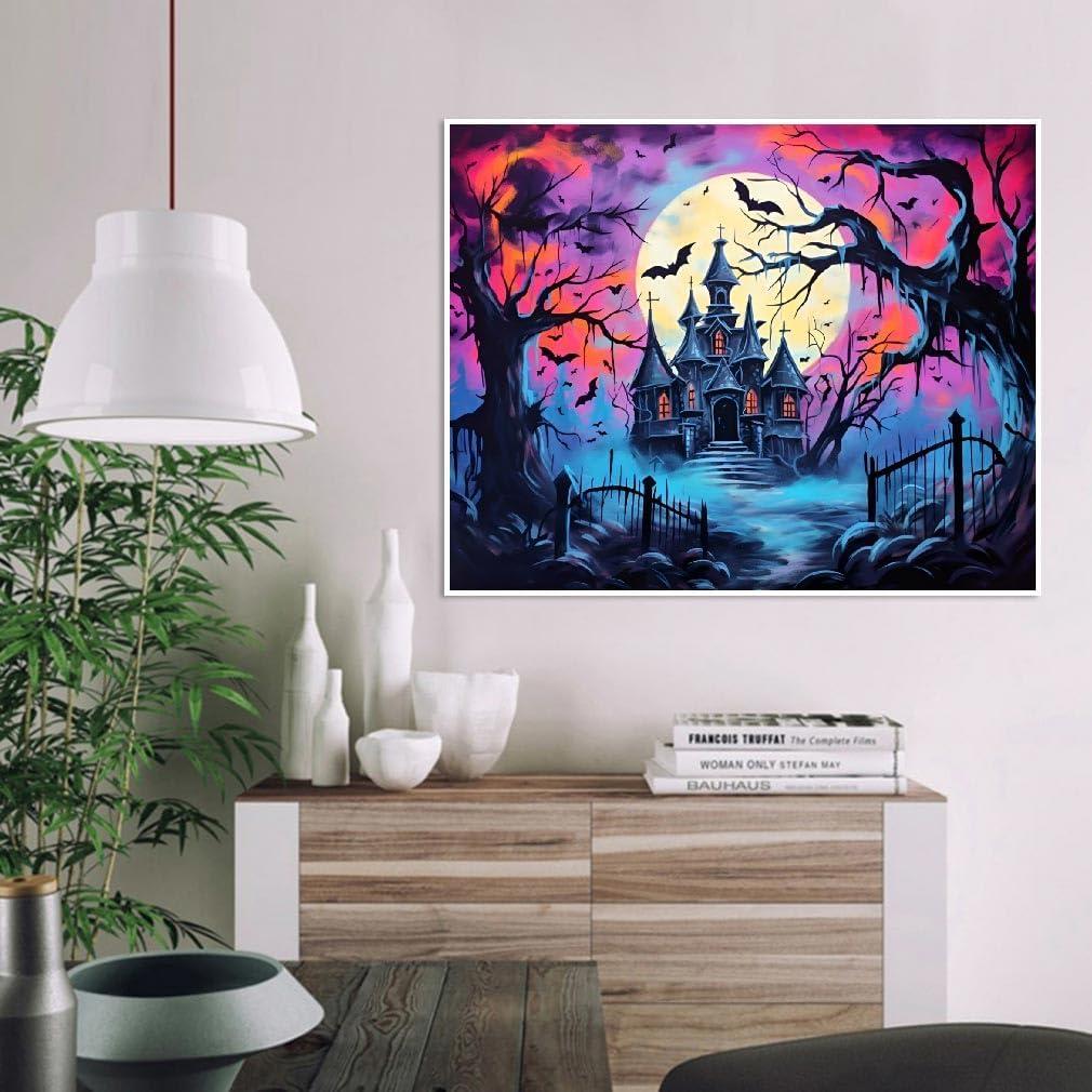 Kit de Pintura por Números Clendo Halloween 40.64x50.8 cm