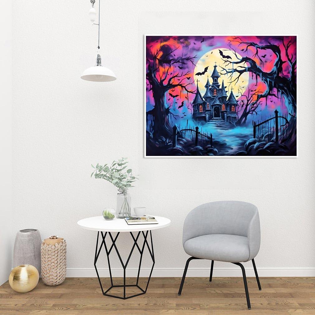 Kit de Pintura por Números Clendo Halloween 40.64x50.8 cm