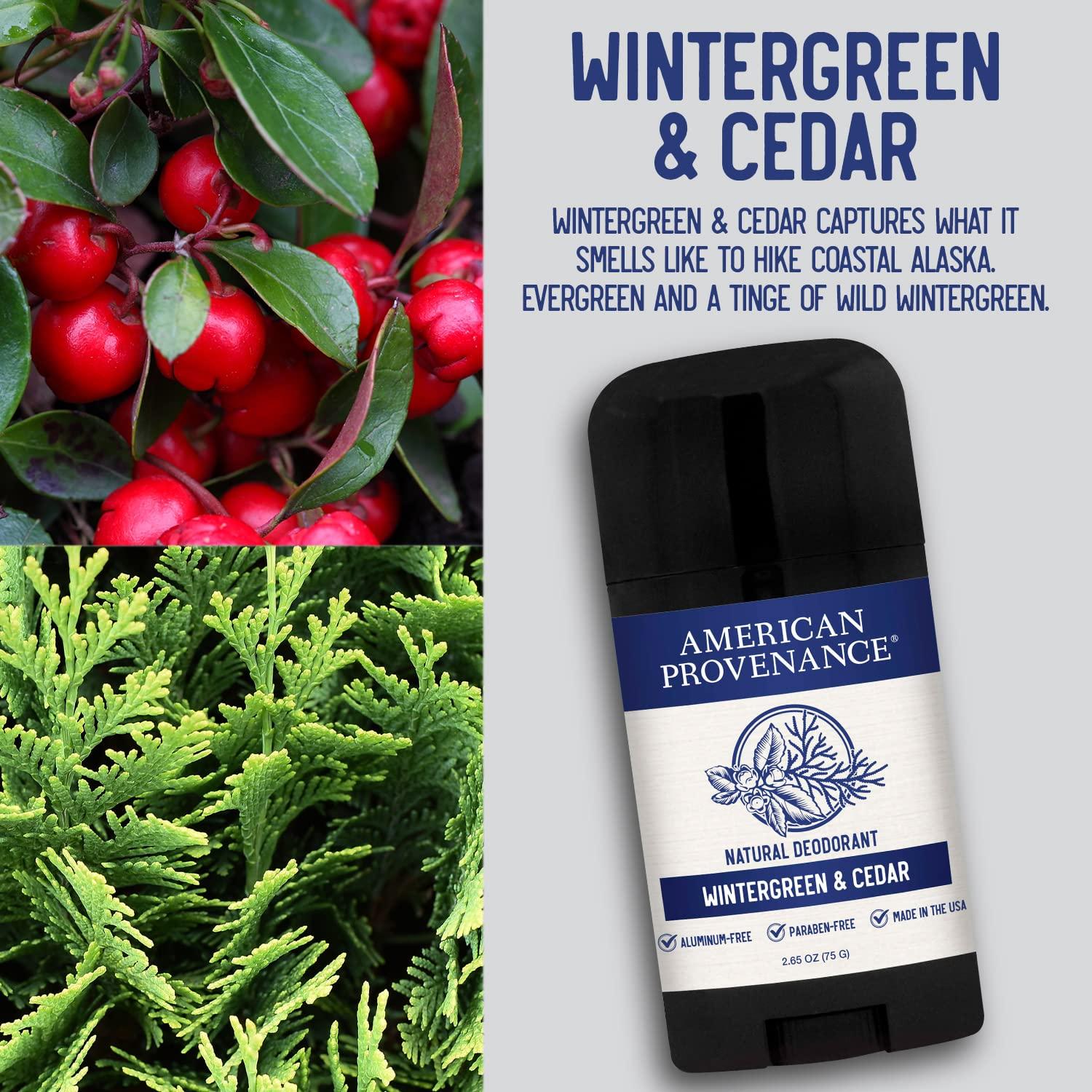 Desodorante Natural Americano Sin Aluminio 77g - Menta y Cedro