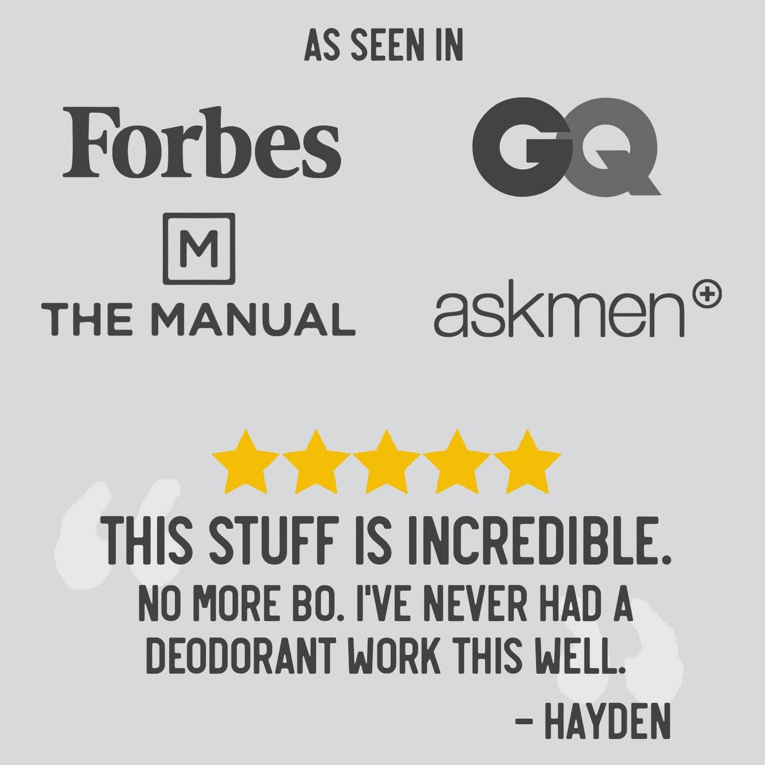 Desodorante Natural Americano Sin Aluminio 77g - Menta y Cedro