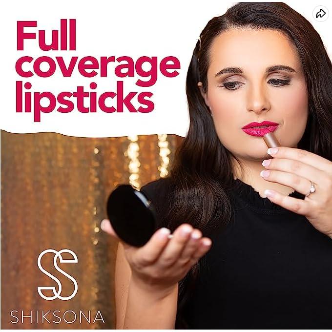 Batom Mate Doble Punta ShikSona Todo o Nada Vegano 2 Tonos