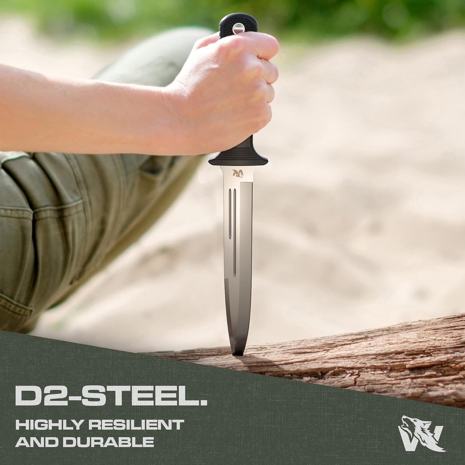 Cuchillo de Caza Odenwolf W-Catcher 22.86 cm Doble Filo