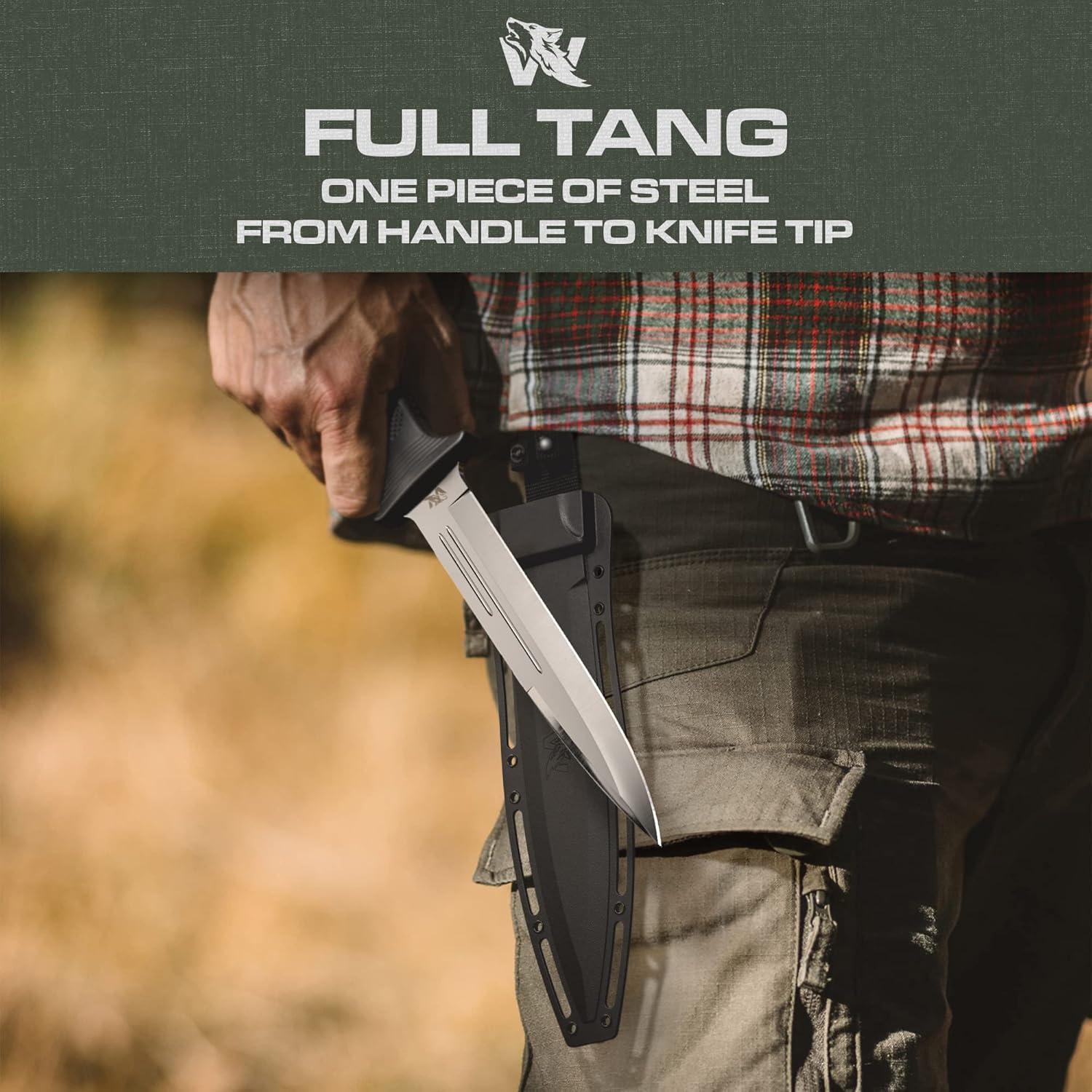 Cuchillo de Caza Odenwolf W-Catcher 22.86 cm Doble Filo