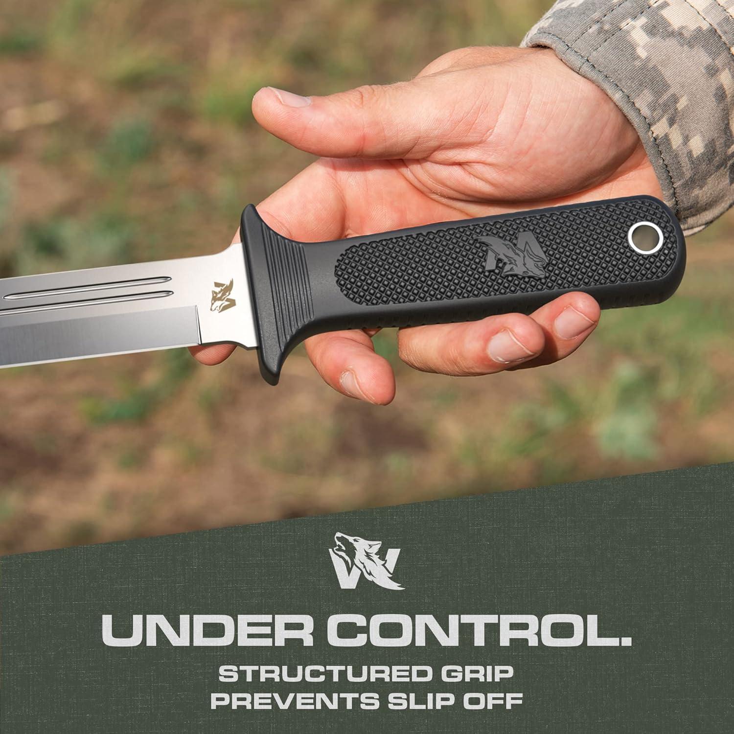 Cuchillo de Caza Odenwolf W-Catcher 22.86 cm Doble Filo