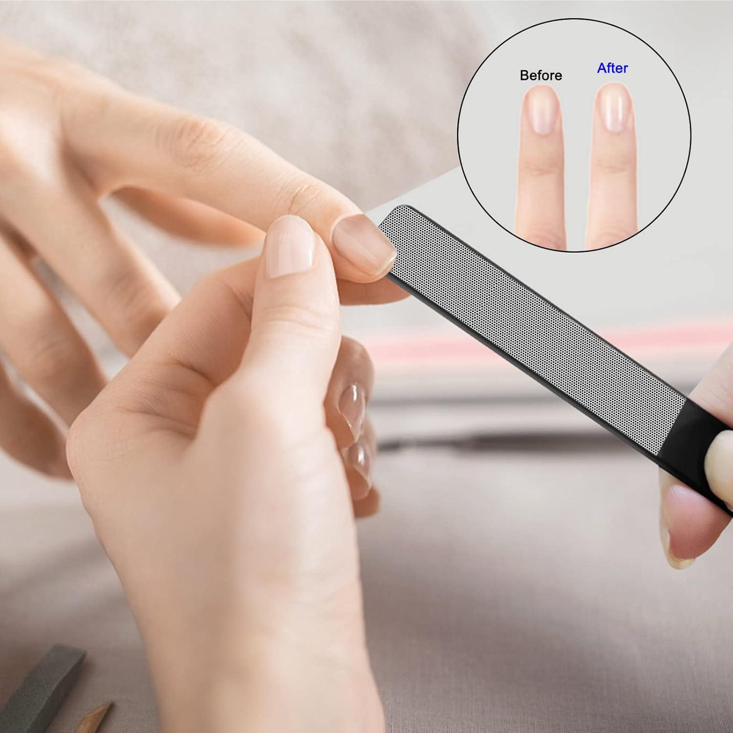 Cortauñas Gruesas Werlla con Mango Largo y Lima - 2 Piezas