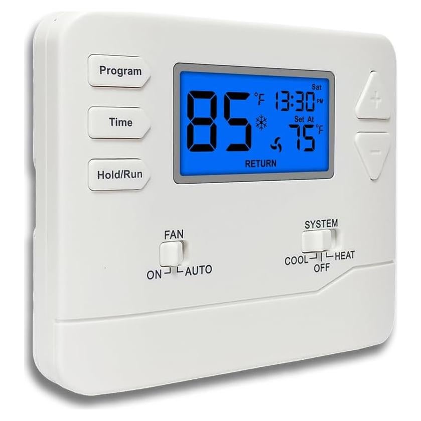 Termostato Digital Programable Miuputake STN605 Azul 24V