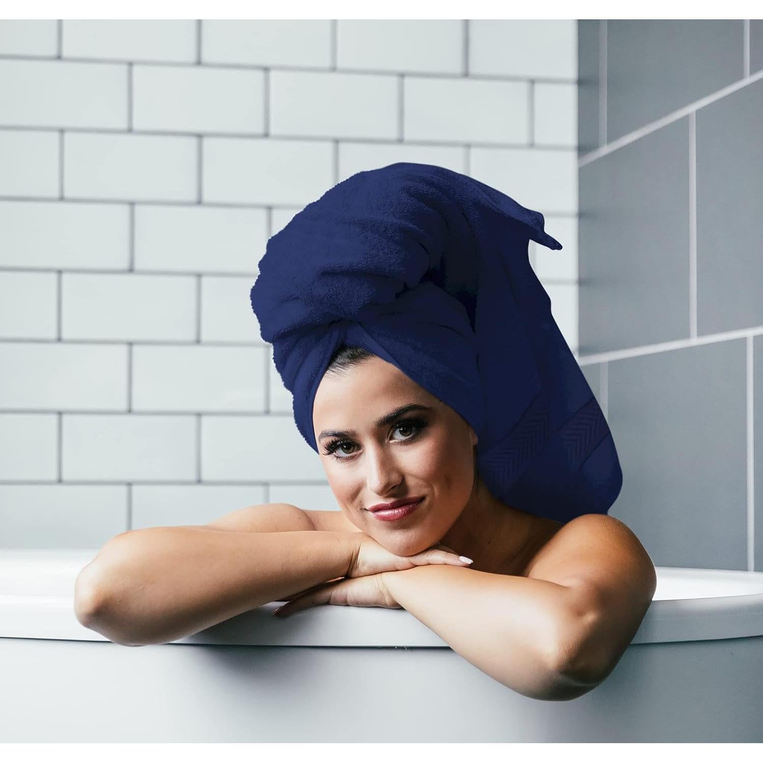 Juego de Toallas de Baño 6 Piezas Algodón Towel and Linen Mart