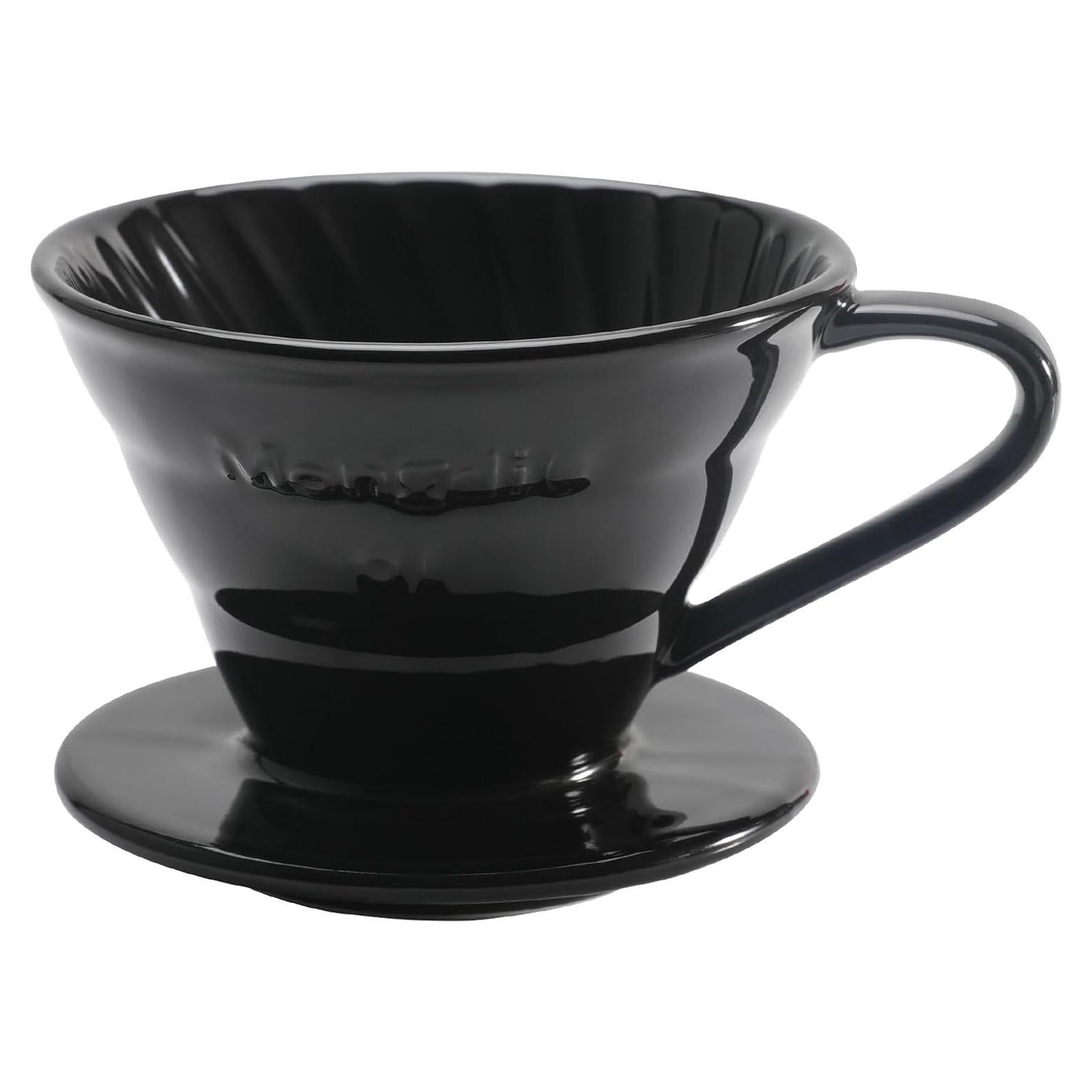 Vertedor de Café Cerámica Mongdio MD-TCLB Negro 320g